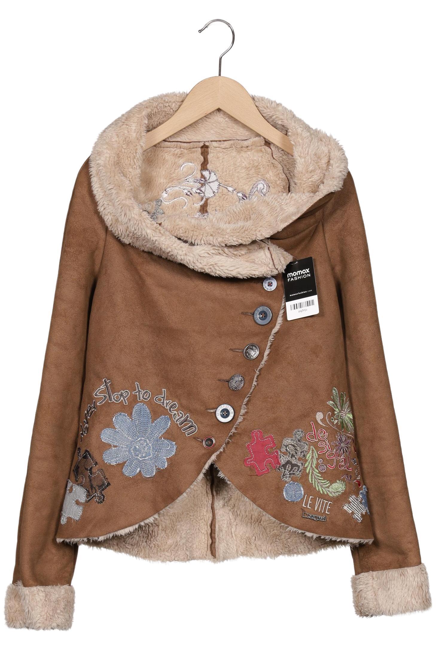 

Desigual Damen Jacke, braun, Gr. 40