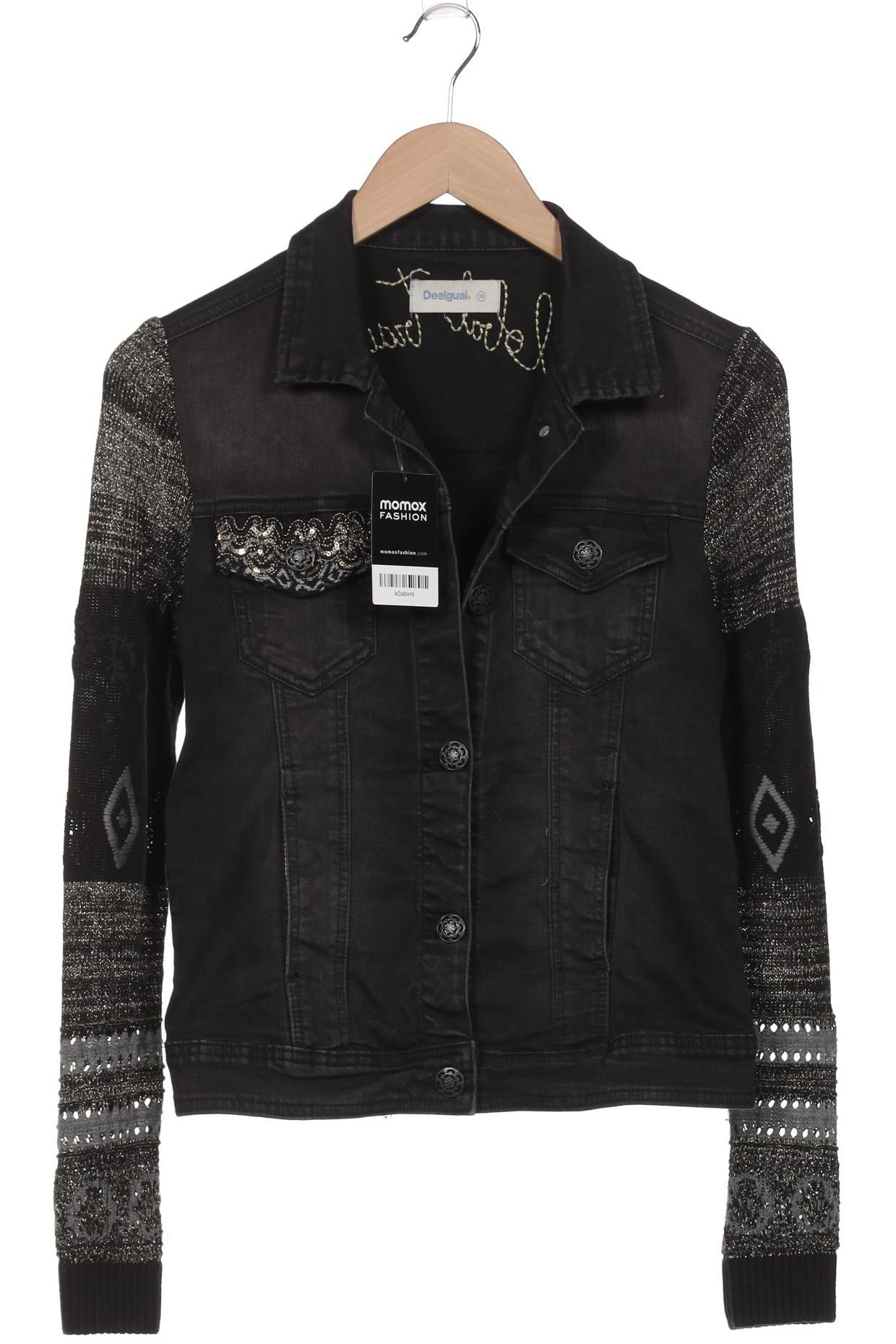 

Desigual Damen Jacke, schwarz, Gr. 38