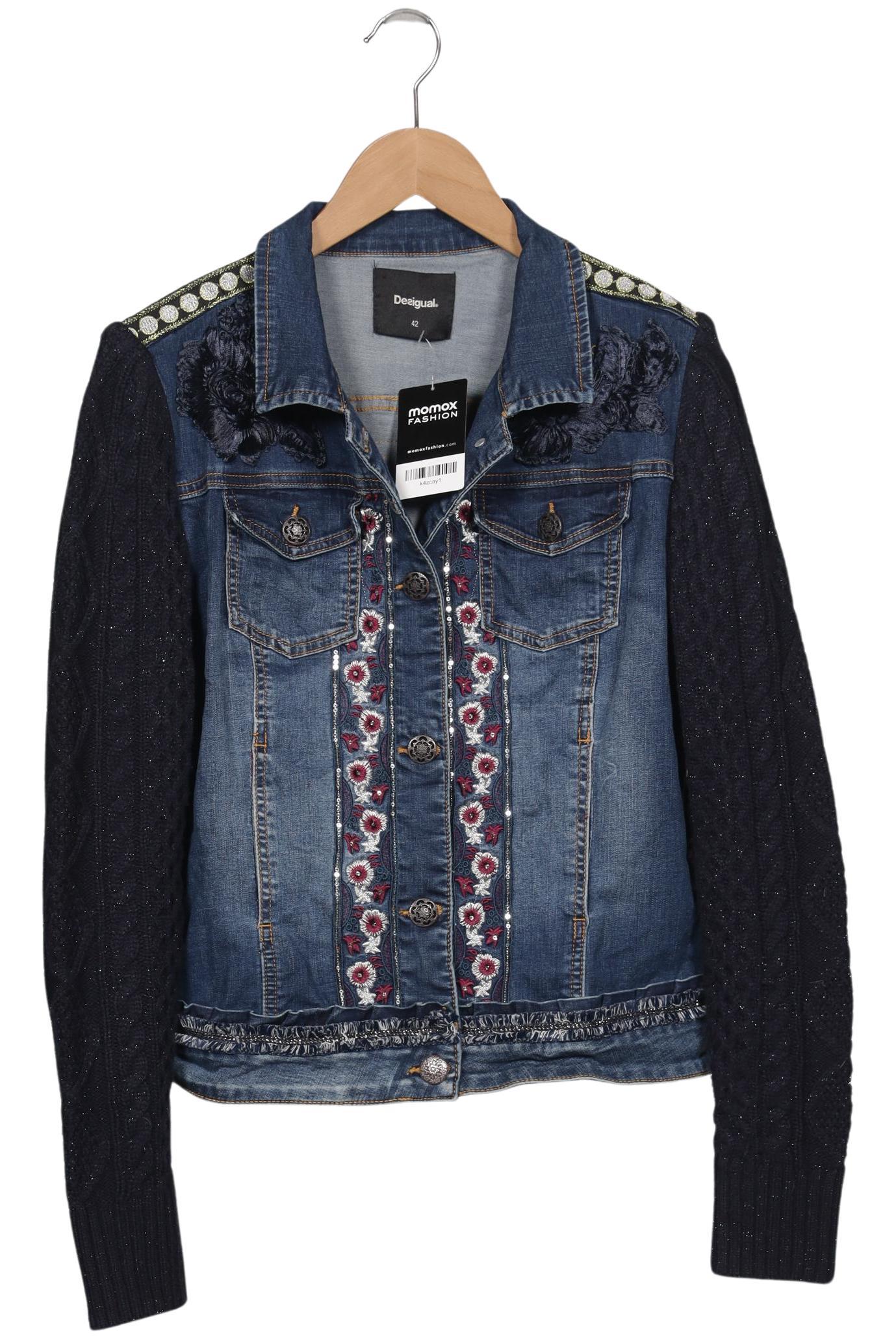 

Desigual Damen Jacke, marineblau, Gr. 42