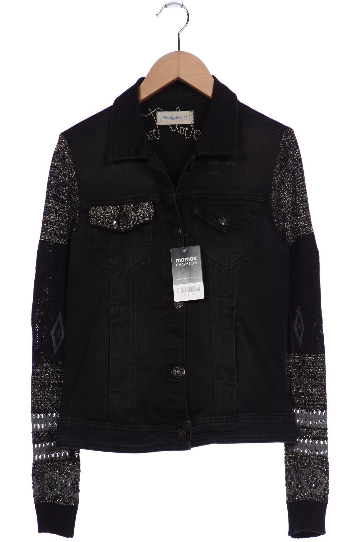 

Desigual Damen Jacke, schwarz, Gr. 36