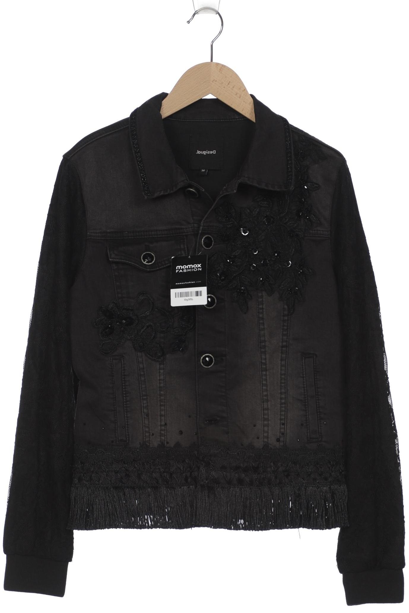 

Desigual Damen Jacke, schwarz, Gr. 38