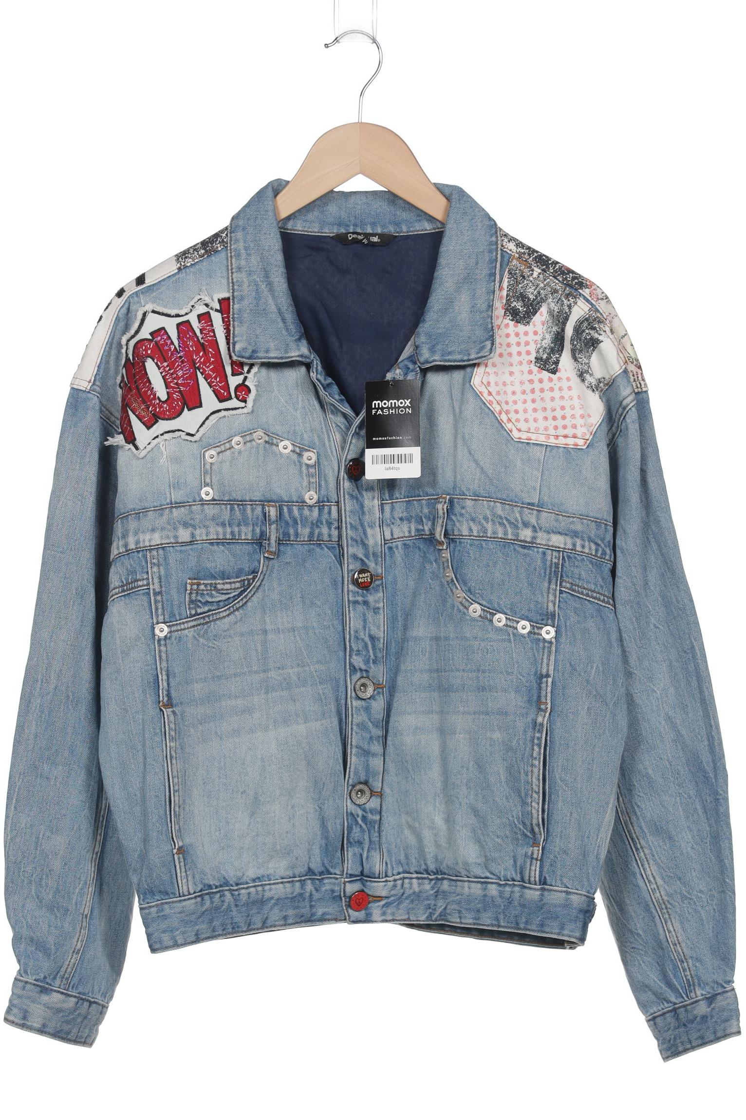 

Desigual Damen Jacke, blau, Gr. 38