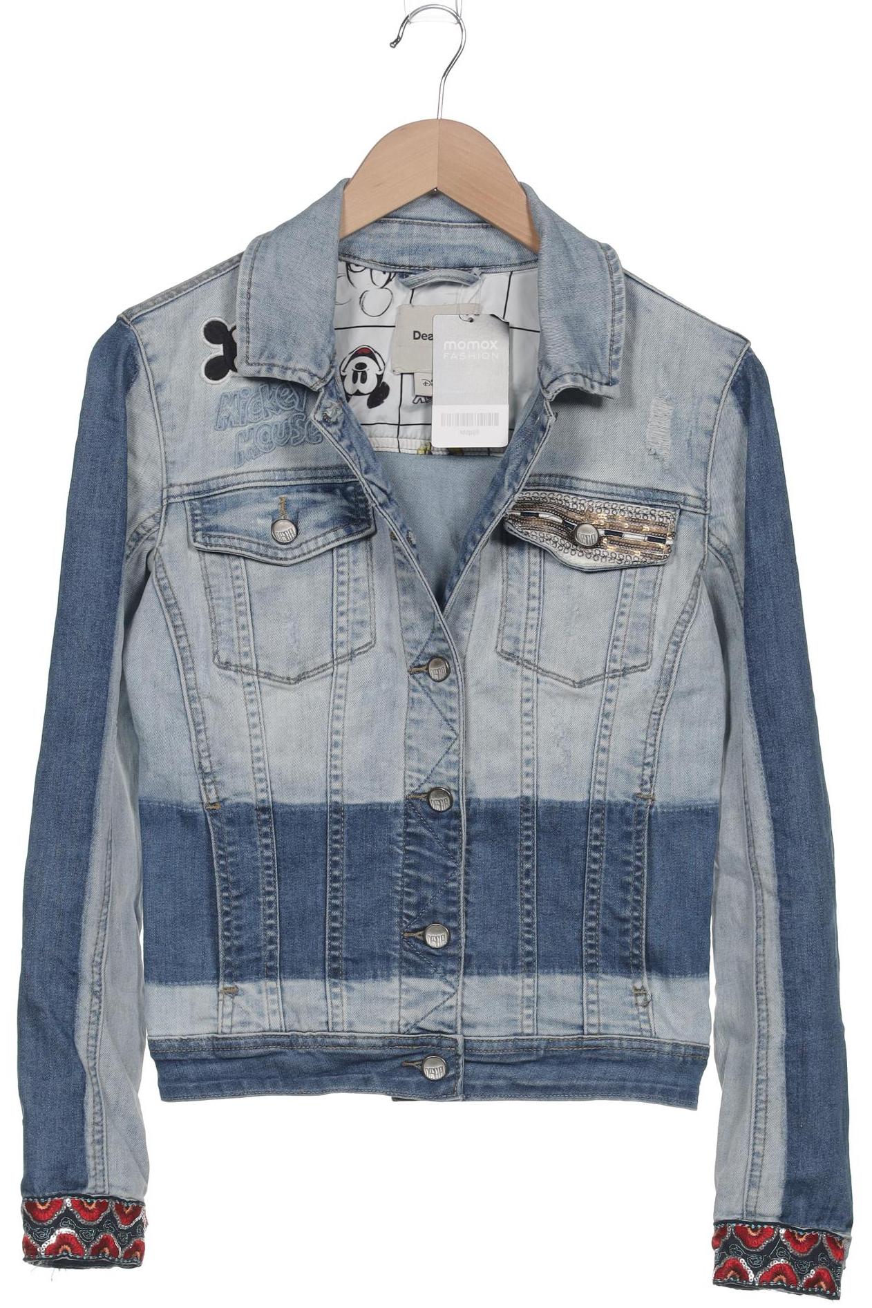 

Desigual Damen Jacke, blau, Gr. 34