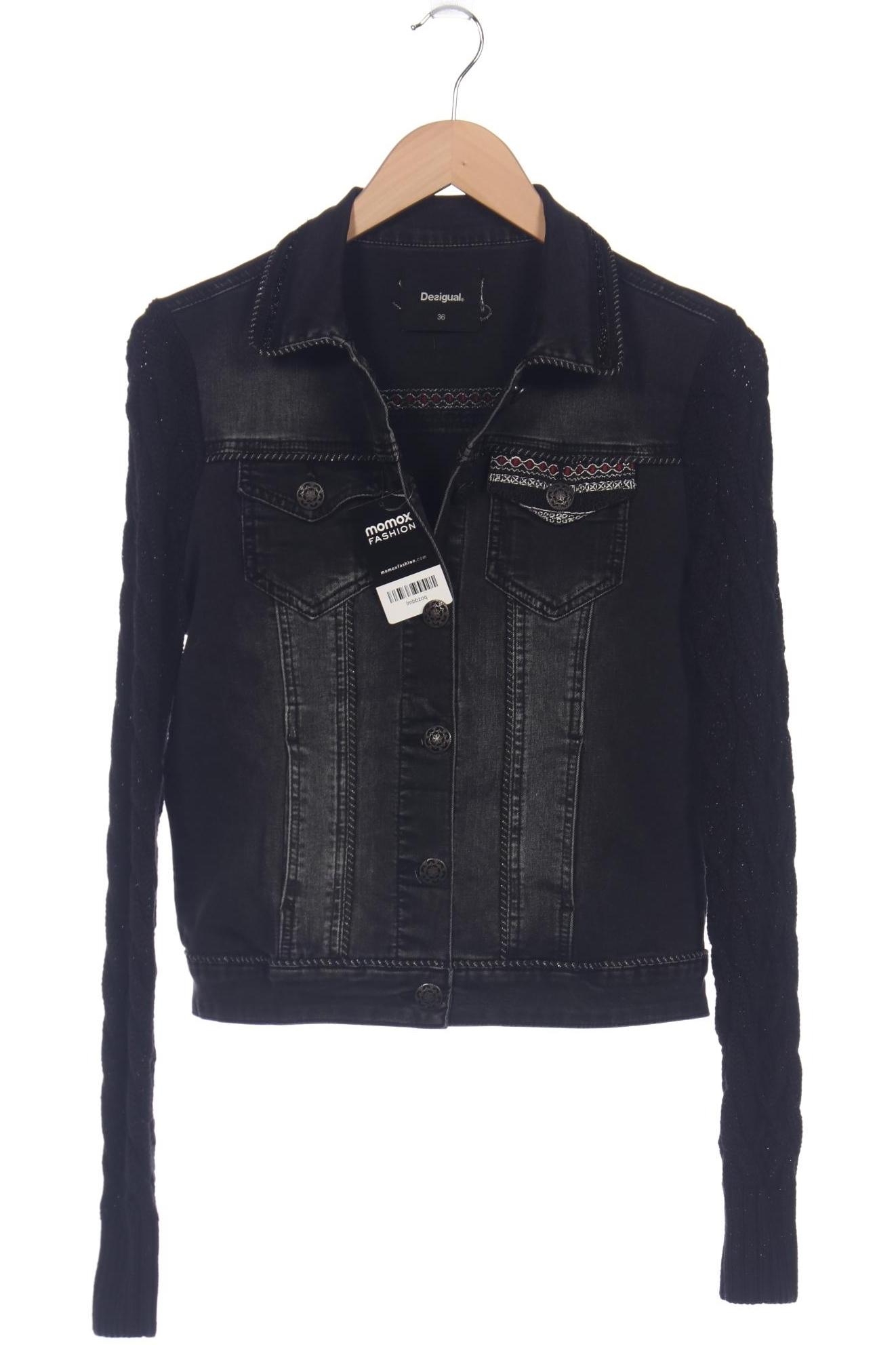 

Desigual Damen Jacke, schwarz, Gr. 36