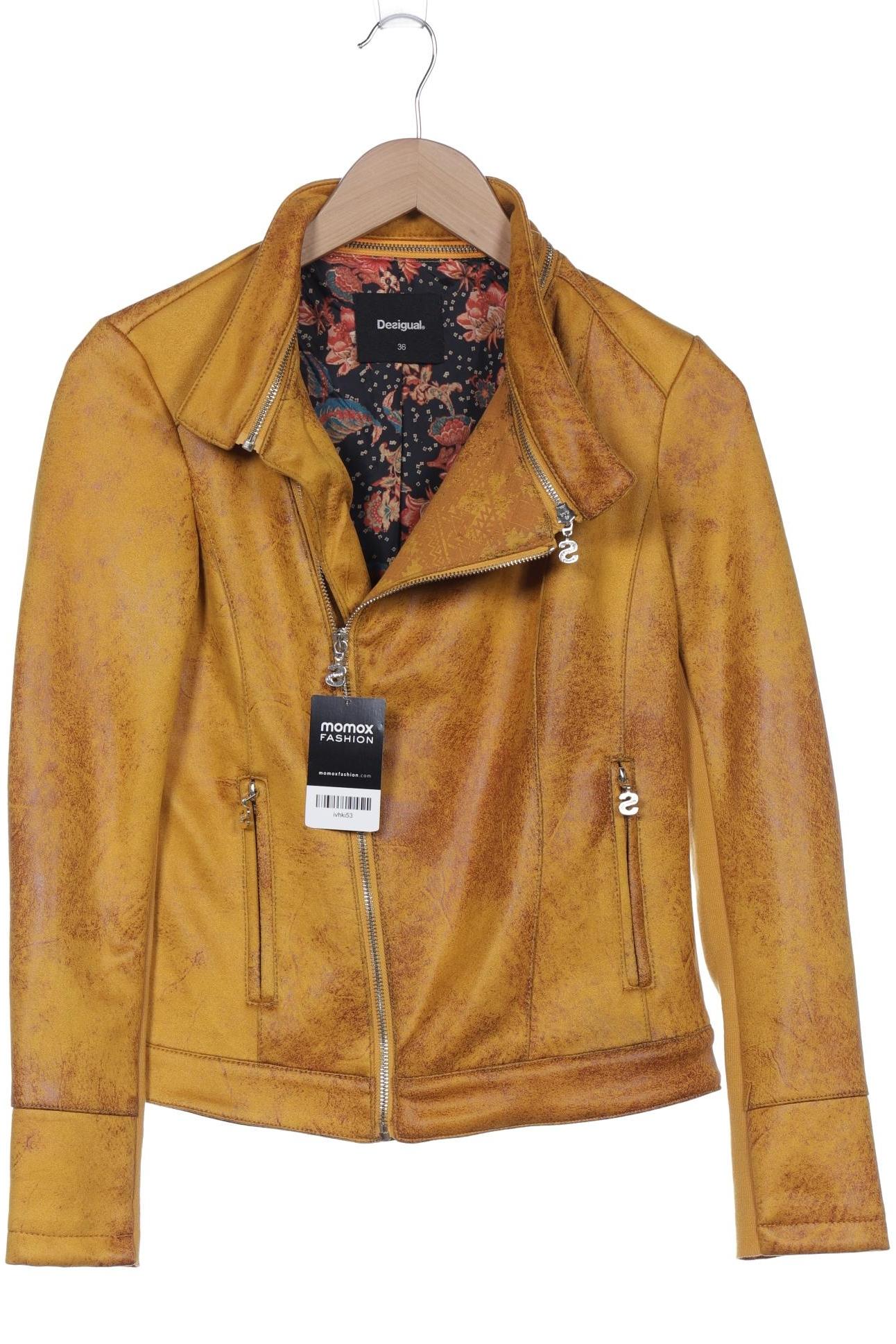 

Desigual Damen Jacke, orange, Gr. 36