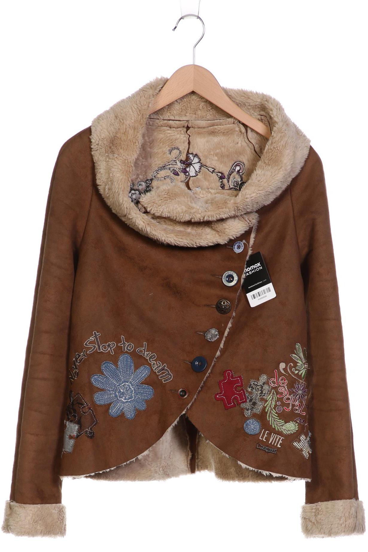 

Desigual Damen Jacke, braun, Gr. 42