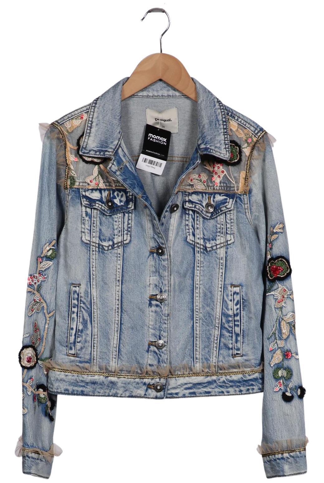 

Desigual Damen Jacke, hellblau, Gr. 38