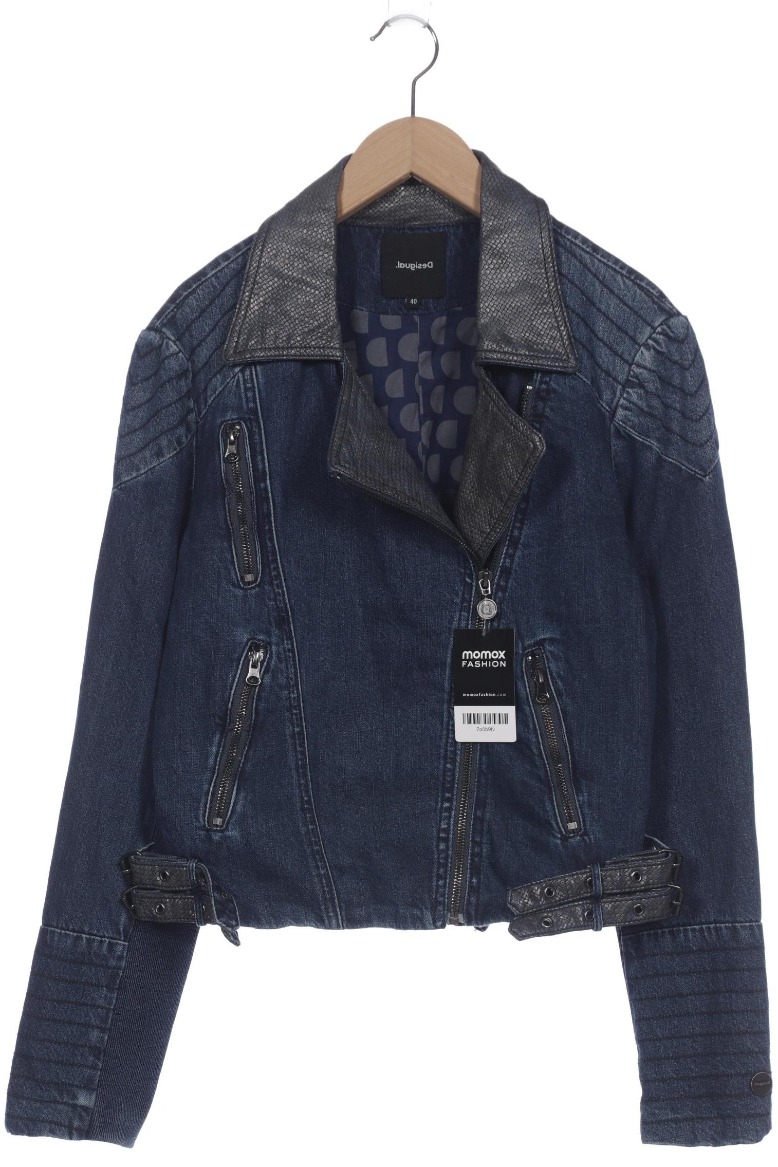 

Desigual Damen Jacke, blau, Gr. 40