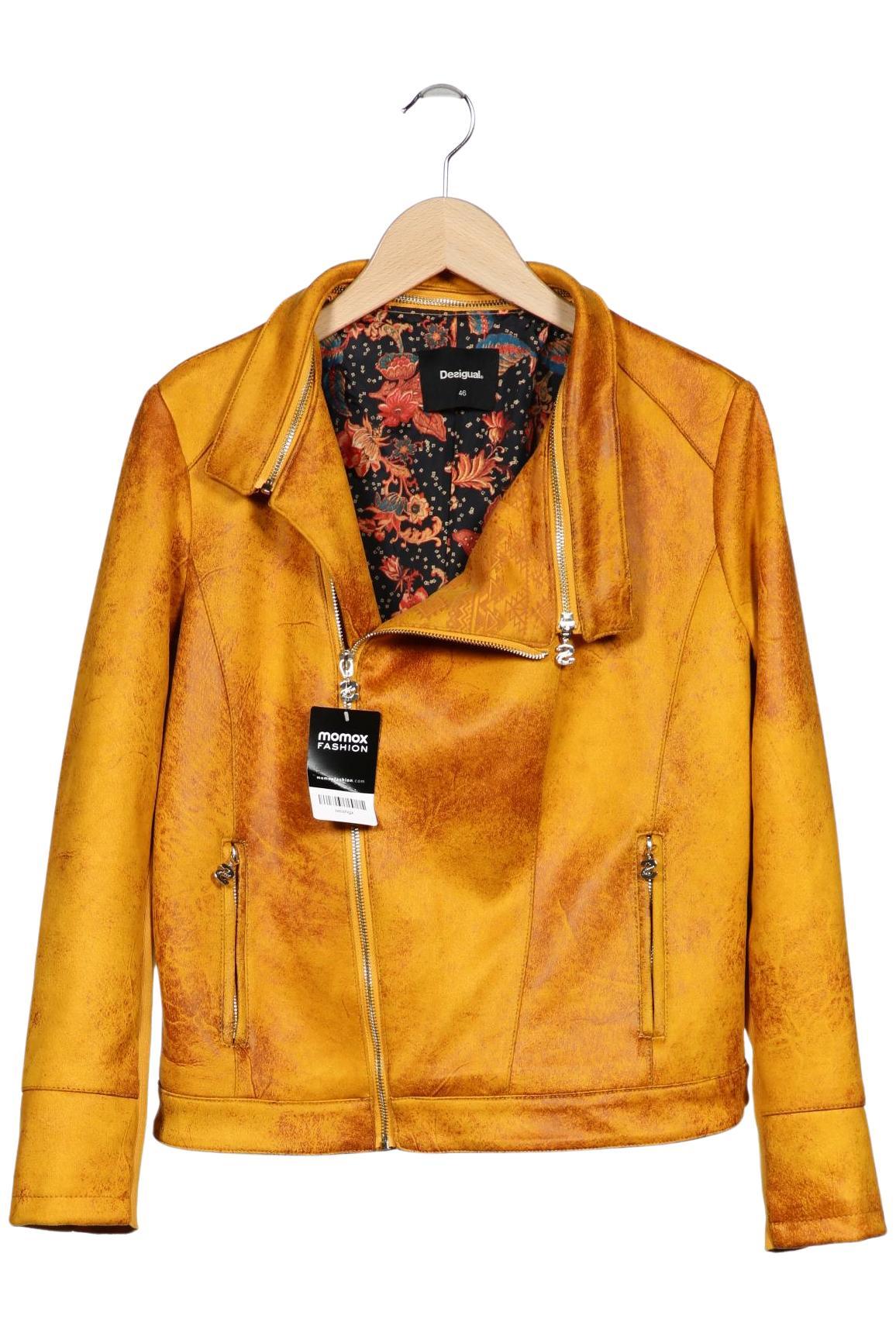 

Desigual Damen Jacke, gelb, Gr. 46