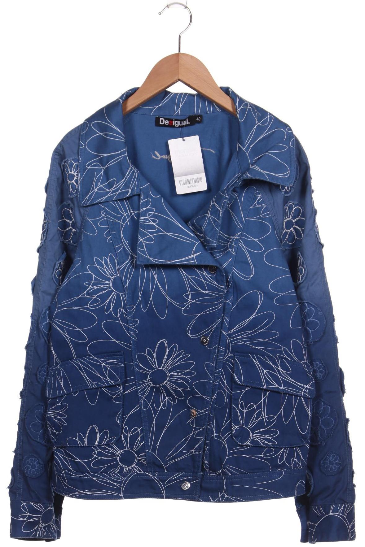 

Desigual Damen Jacke, marineblau