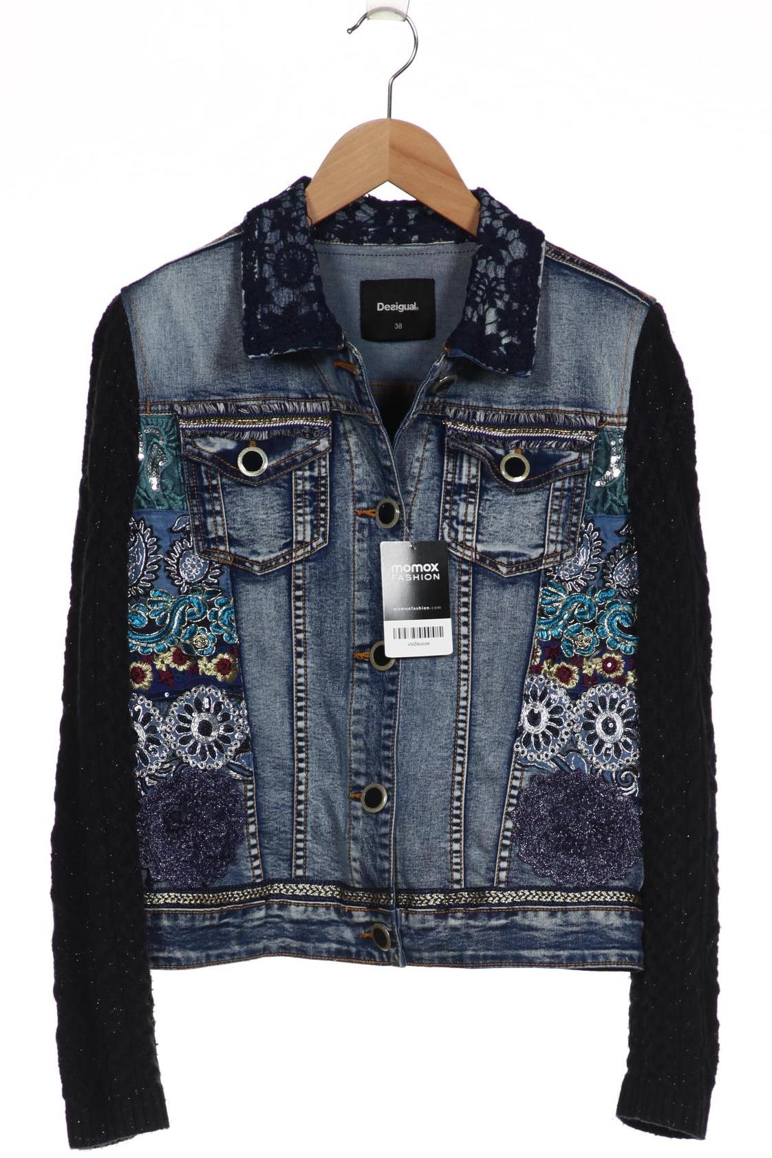 

Desigual Damen Jacke, blau, Gr. 38