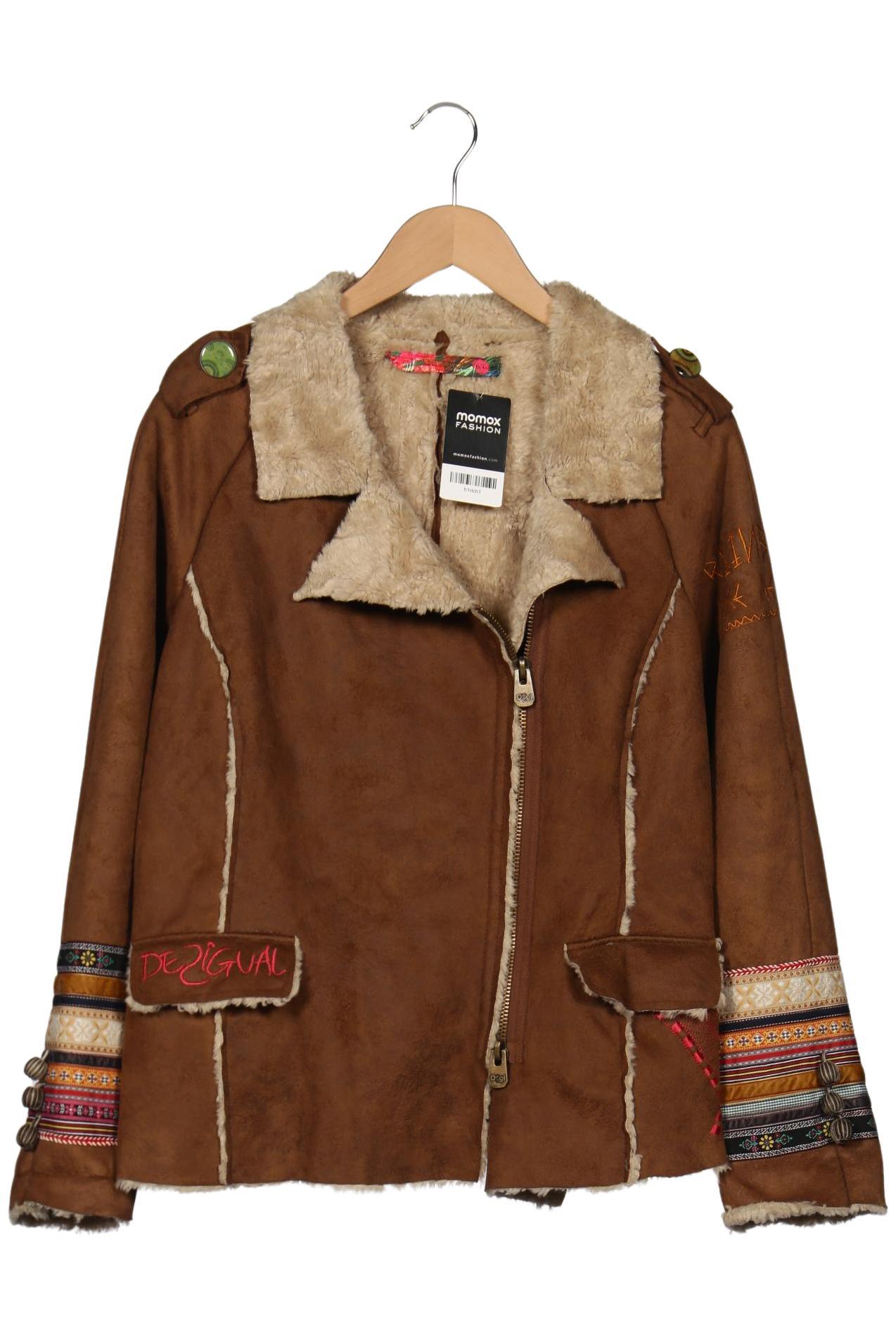 

Desigual Damen Jacke, braun, Gr. 42