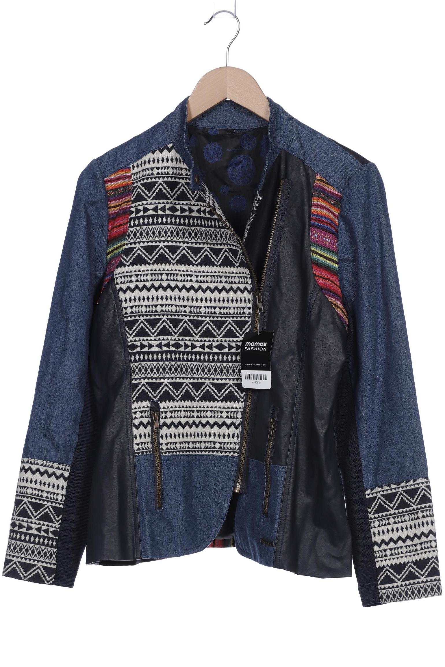 

Desigual Damen Jacke, marineblau, Gr. 44
