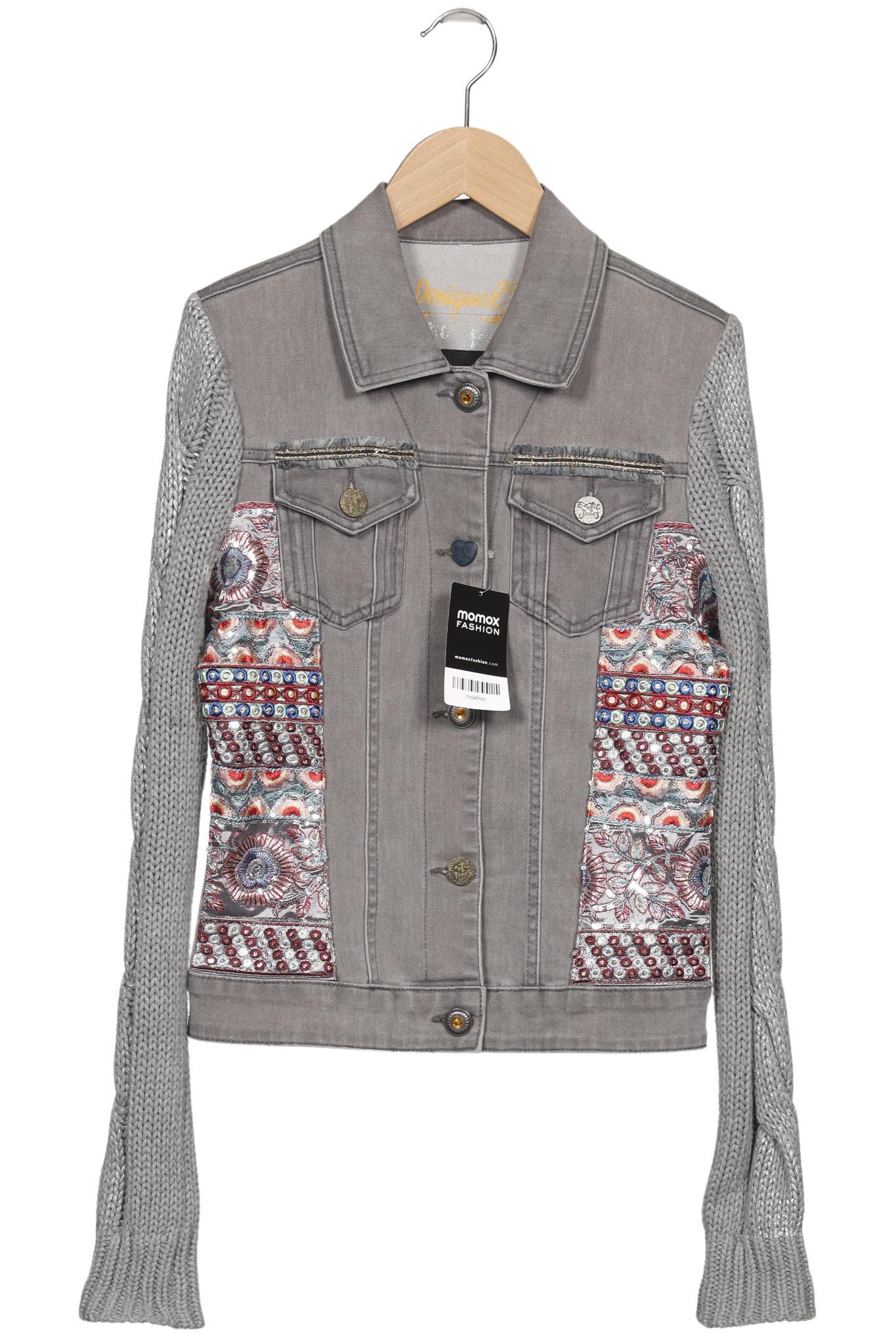 

Desigual Damen Jacke, grau, Gr. 34