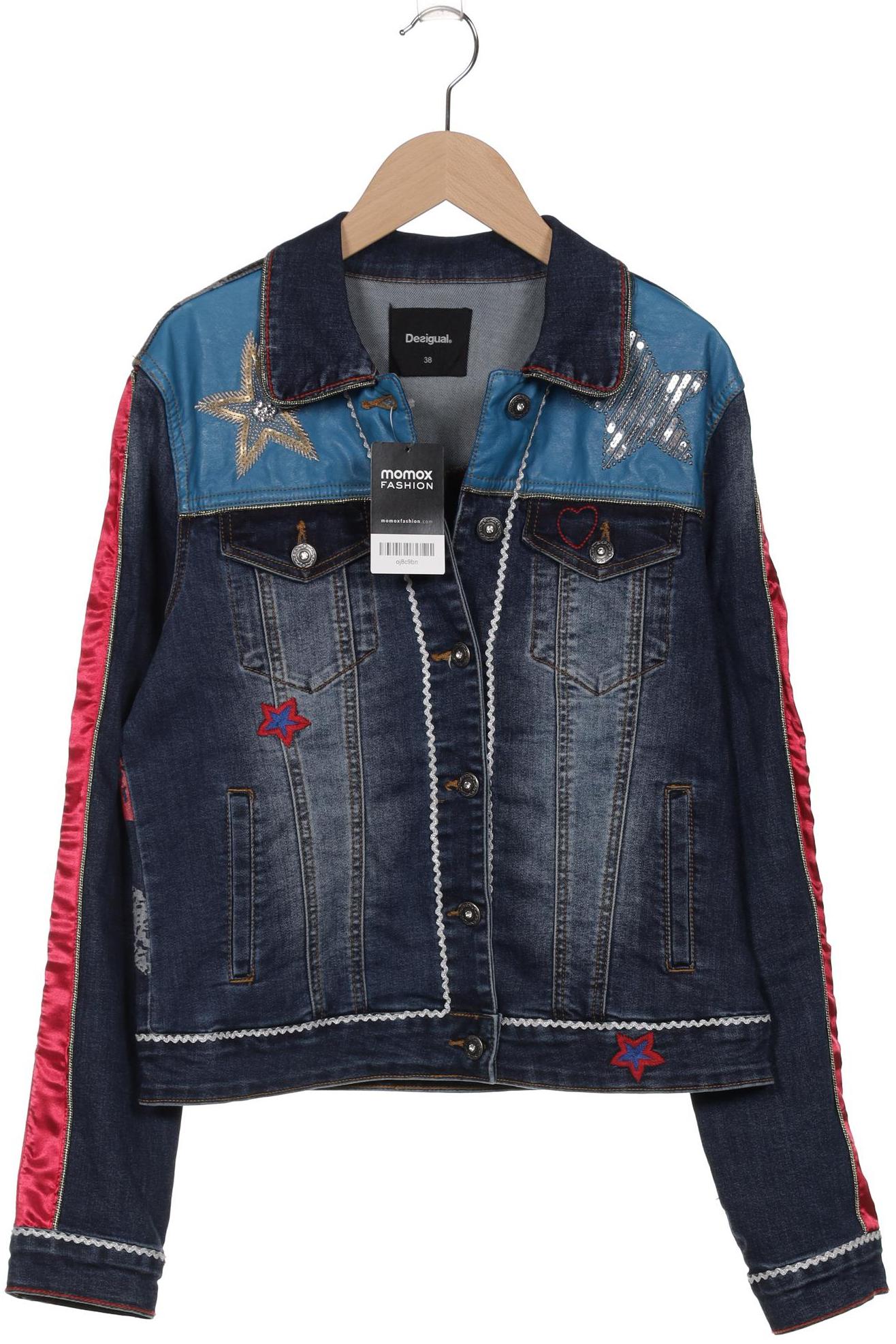 

Desigual Damen Jacke, marineblau, Gr. 38