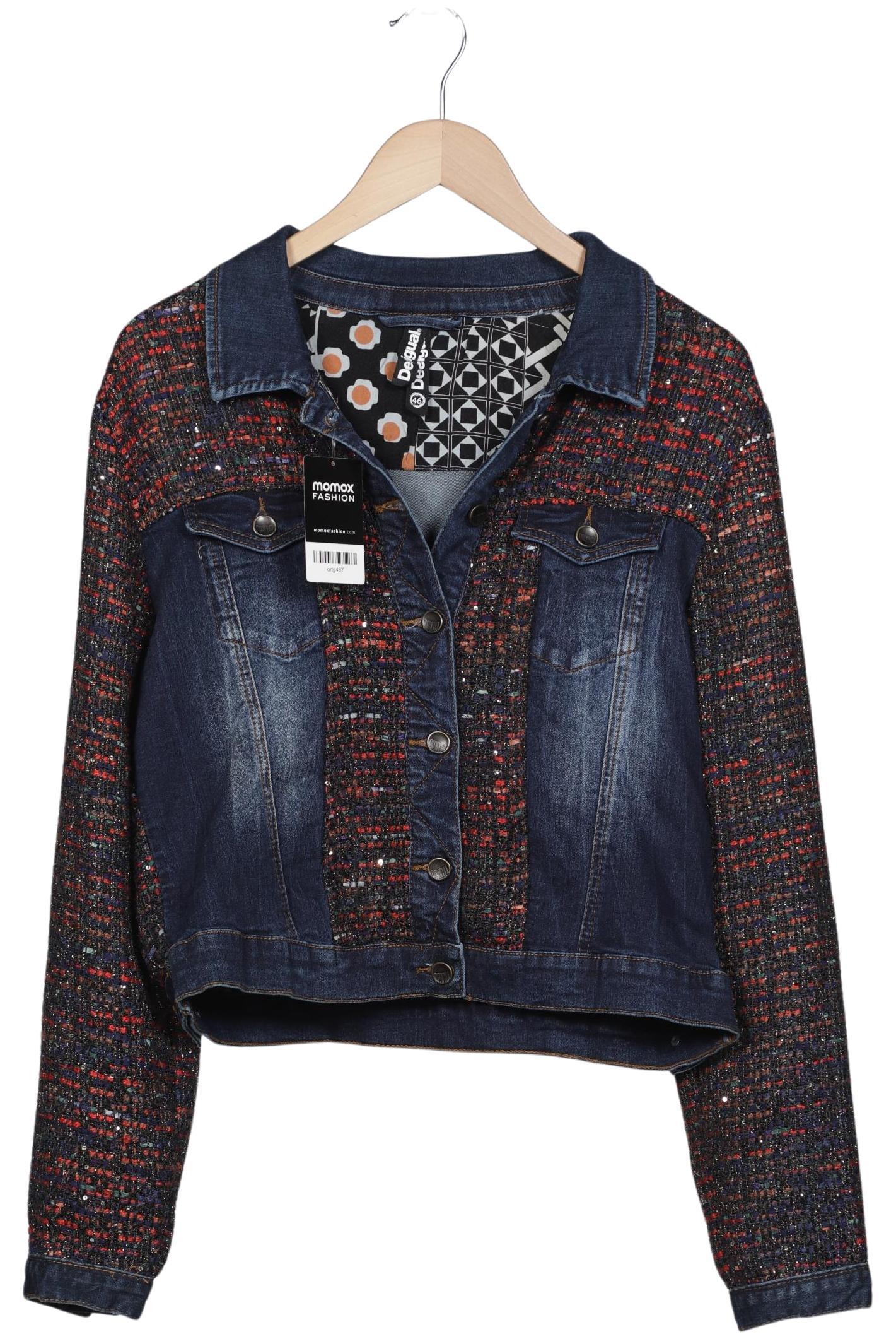

Desigual Damen Jacke, marineblau, Gr. 46