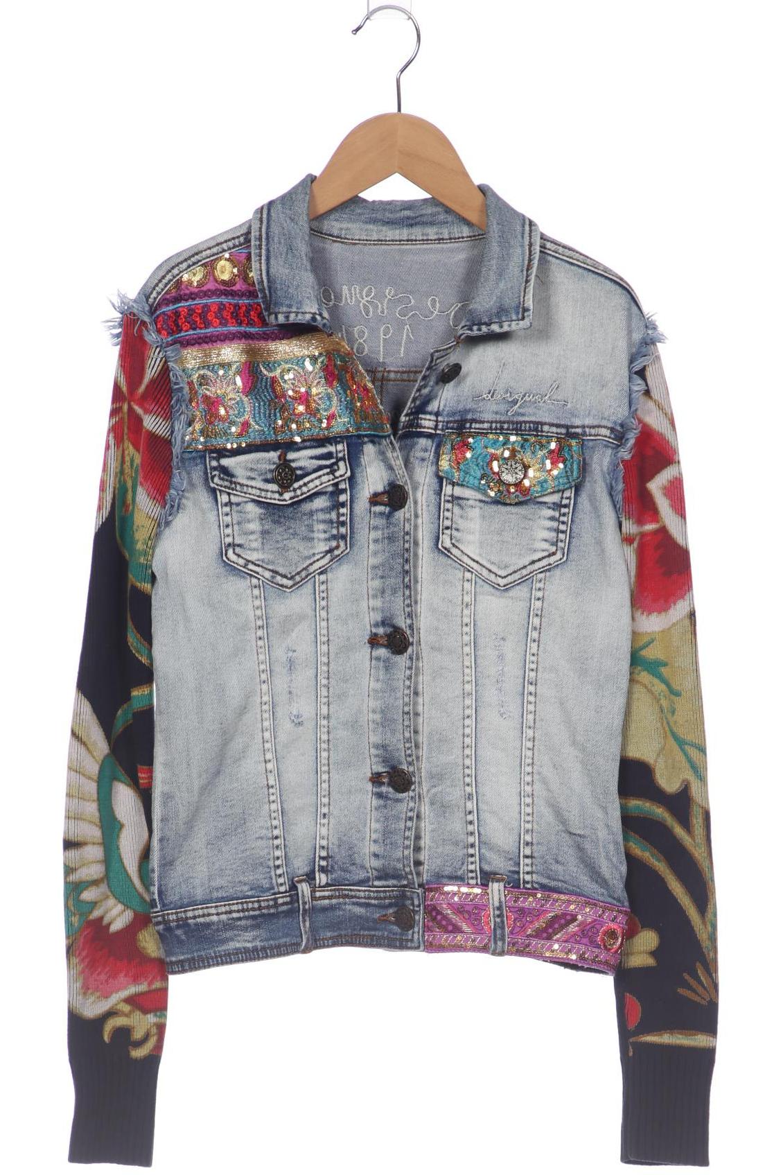 

Desigual Damen Jacke, blau, Gr. 34