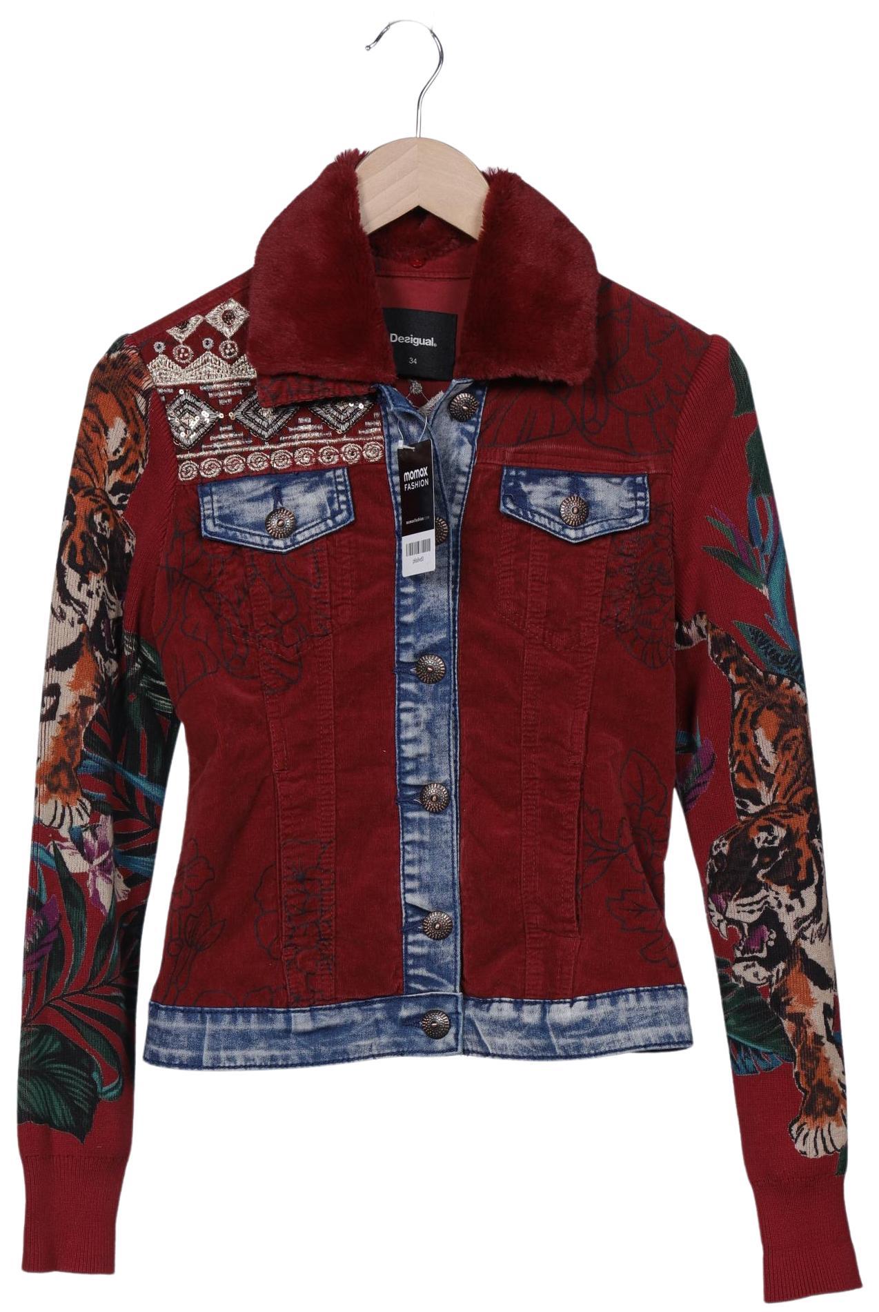 

Desigual Damen Jacke, mehrfarbig, Gr. 34