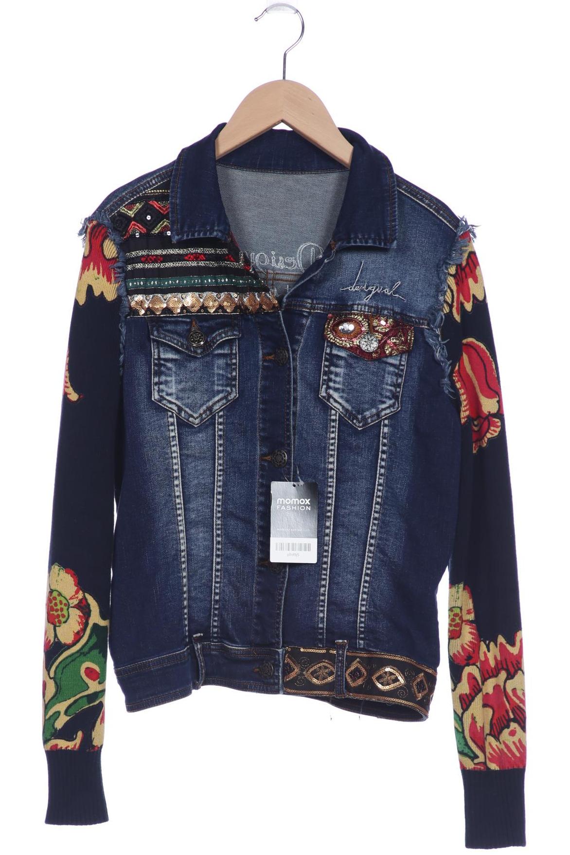 

Desigual Damen Jacke, marineblau, Gr. 38