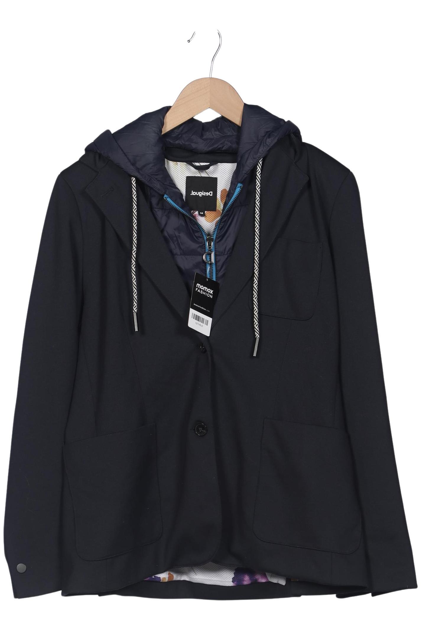 

Desigual Damen Jacke, marineblau, Gr. 44