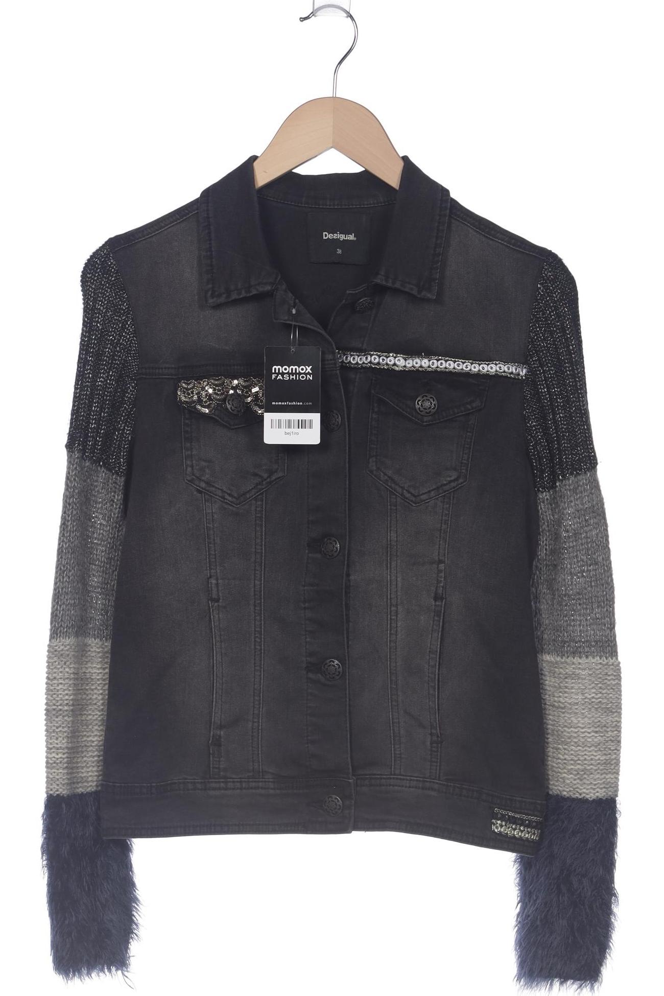 

Desigual Damen Jacke, schwarz, Gr. 38