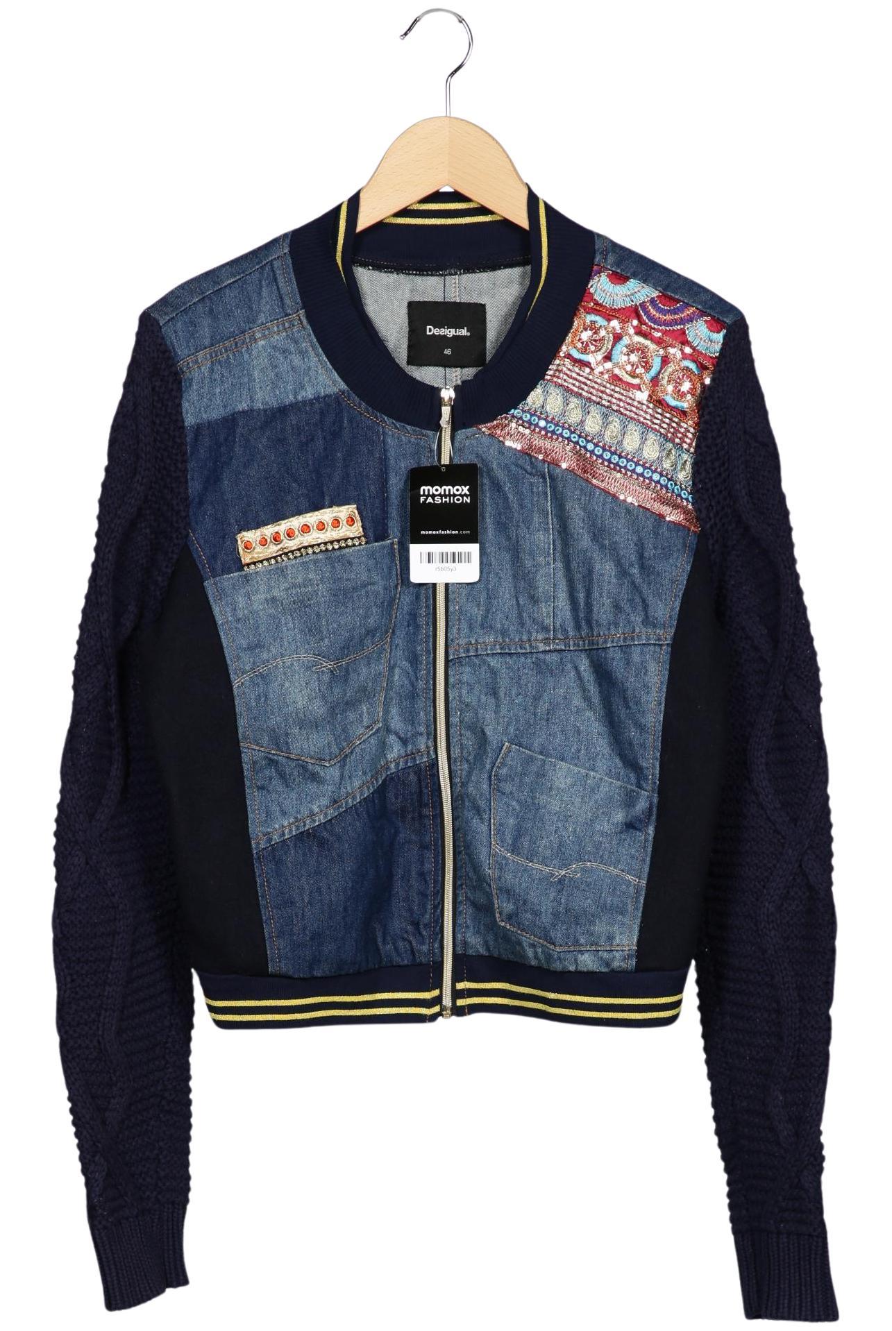 

Desigual Damen Jacke, marineblau, Gr. 46