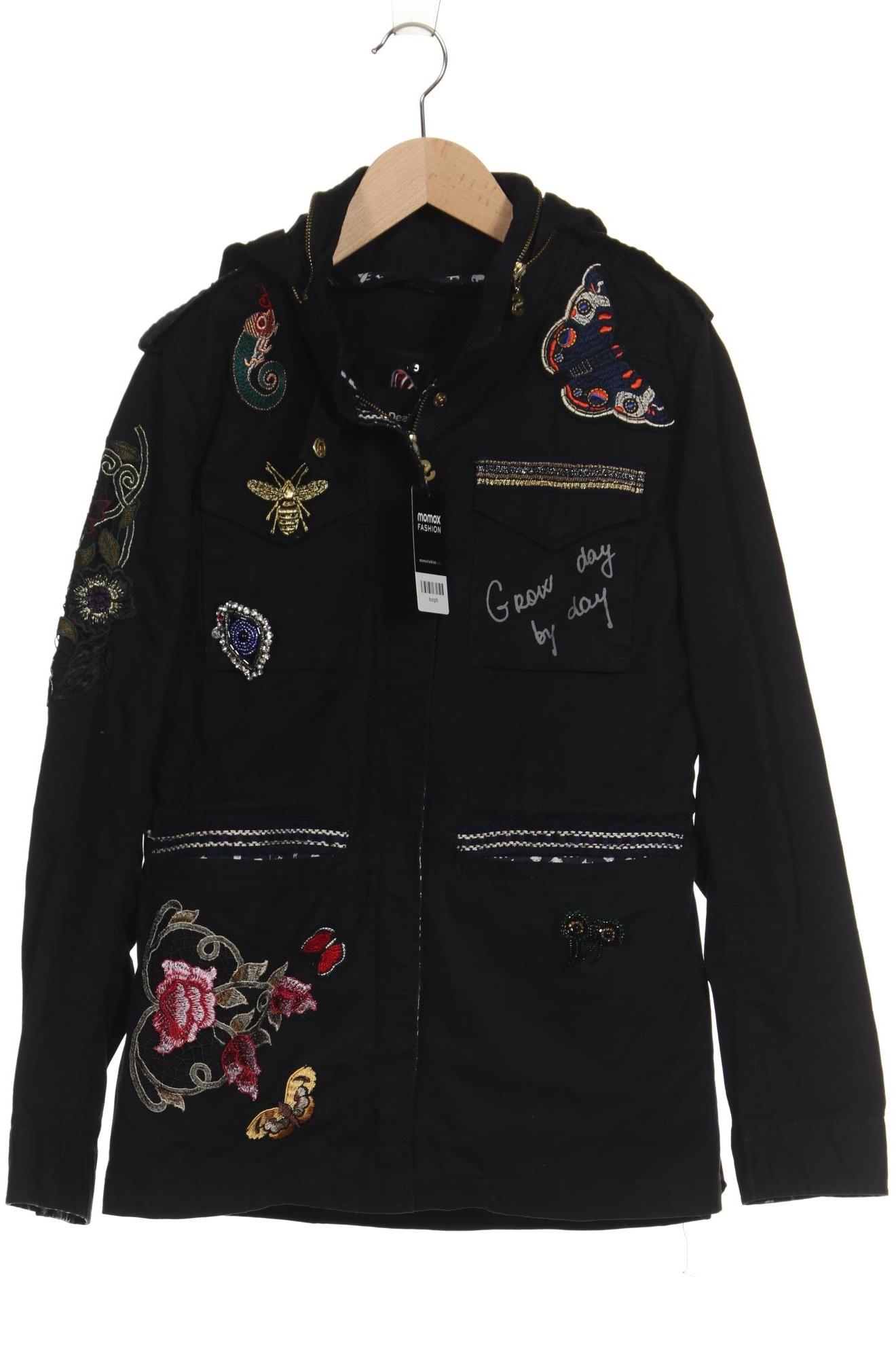 

Desigual Damen Jacke, schwarz, Gr. 38