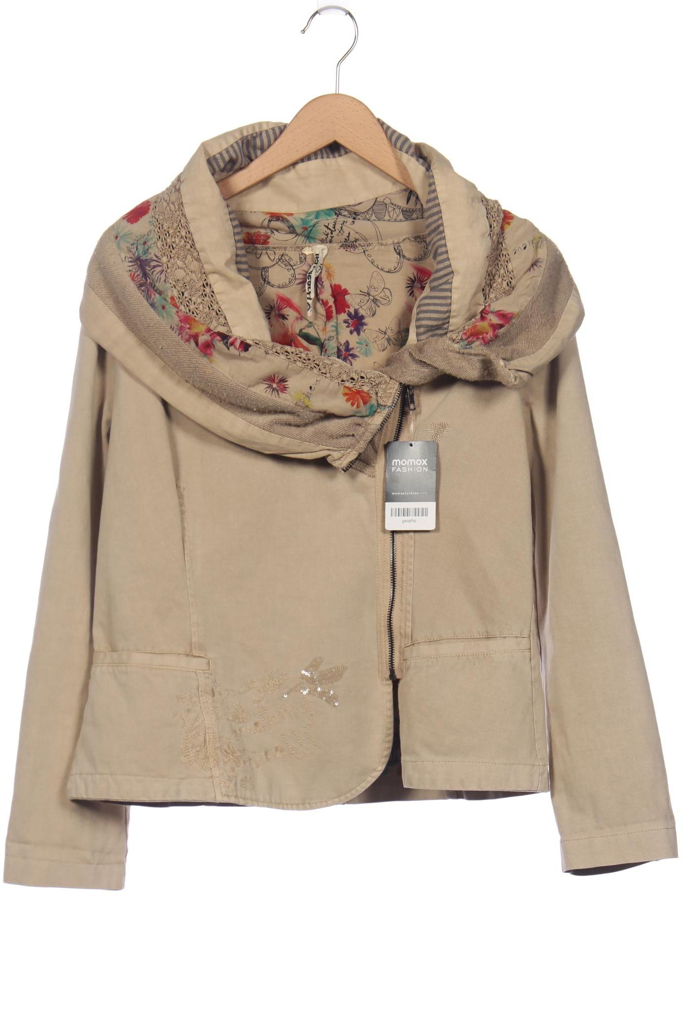 

Desigual Damen Jacke, beige, Gr. 44