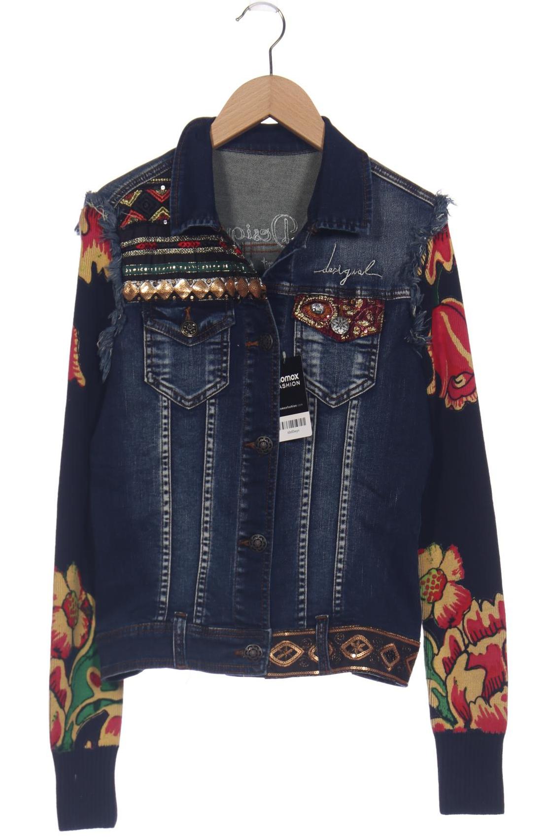 

Desigual Damen Jacke, marineblau