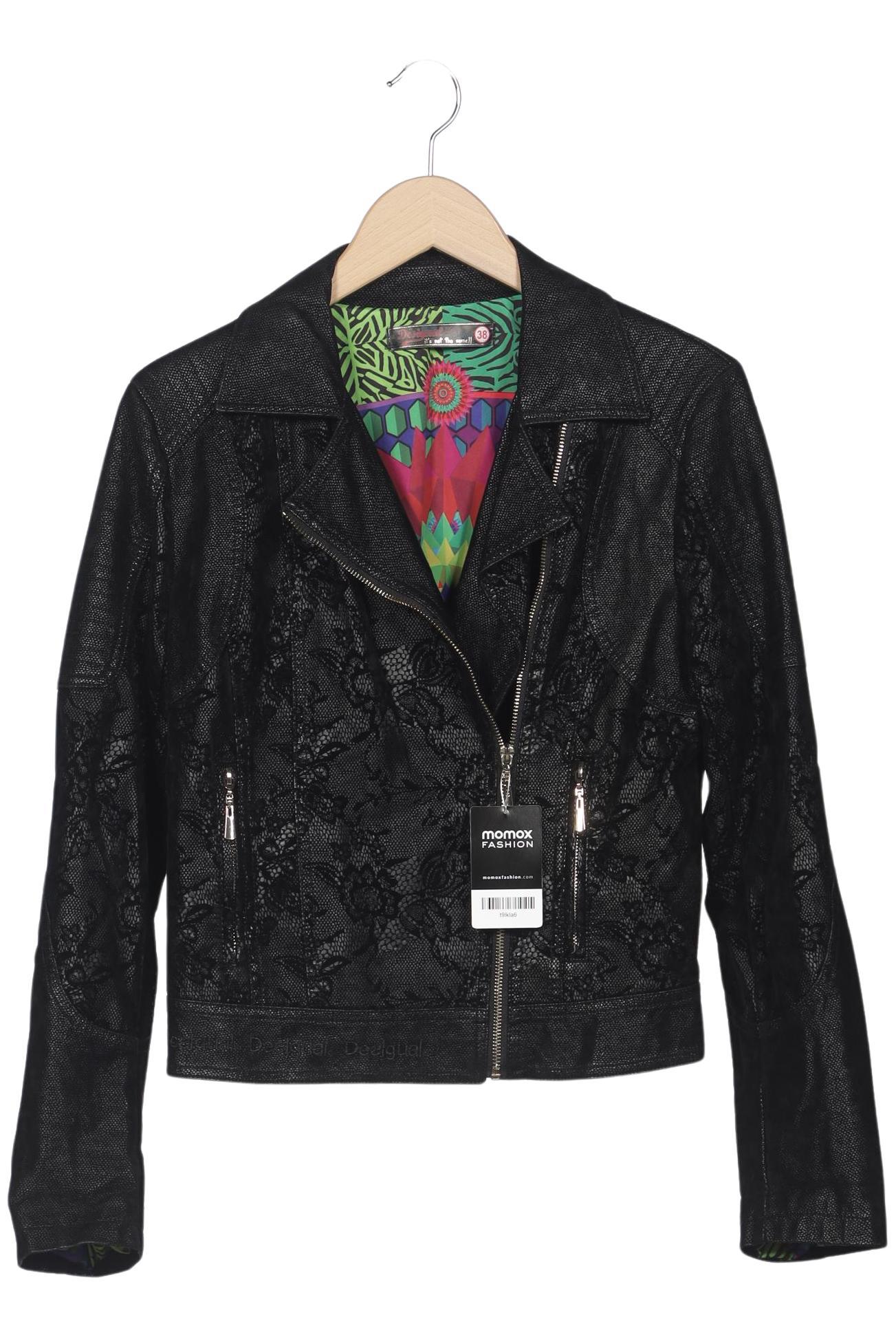 

Desigual Damen Jacke, schwarz, Gr. 38