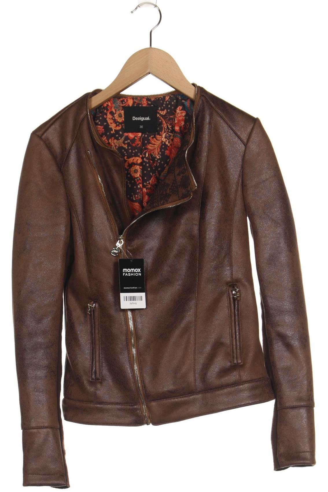 

Desigual Damen Jacke, braun, Gr. 36