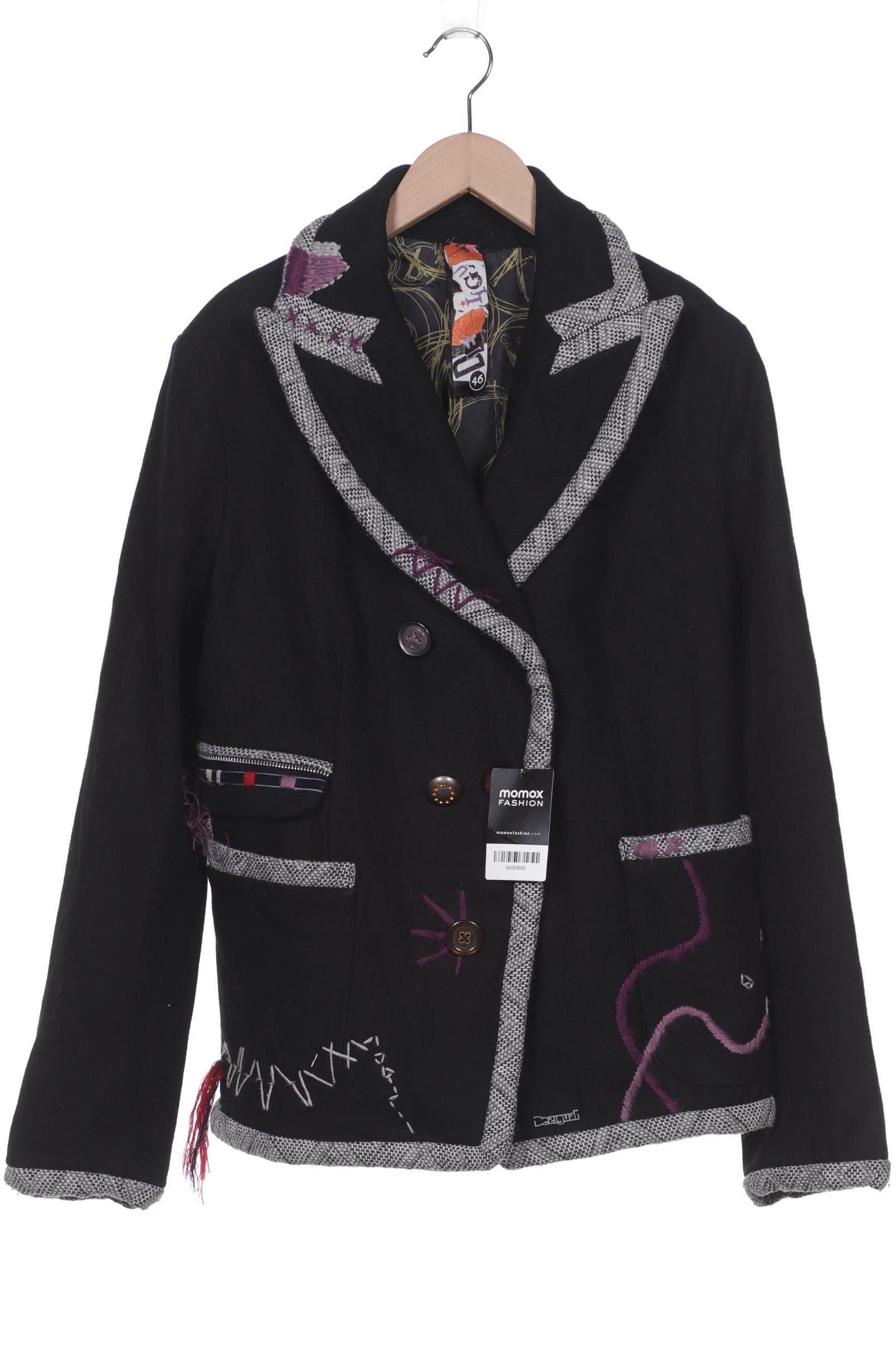 

Desigual Damen Jacke, schwarz, Gr. 46