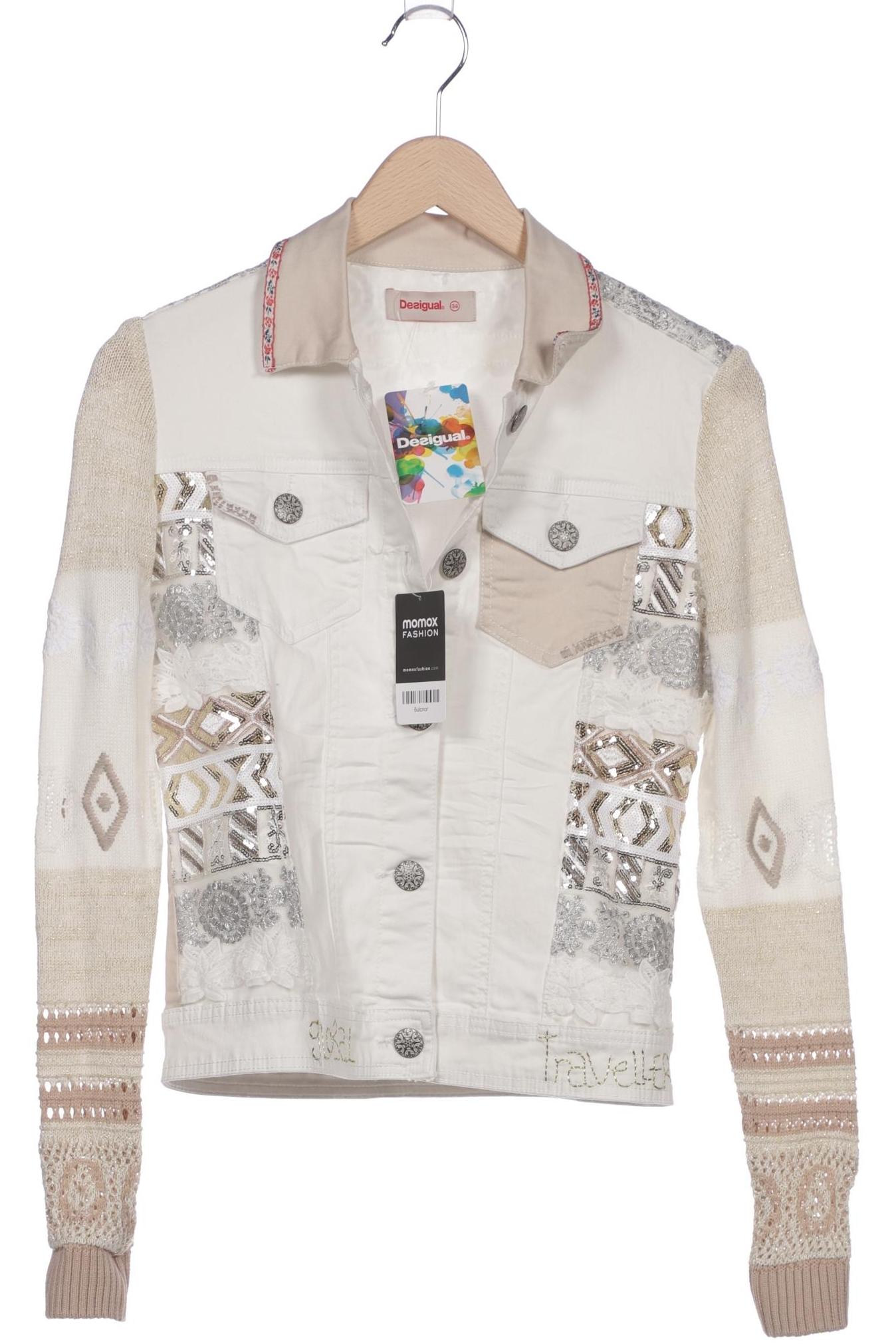 

Desigual Damen Jacke, weiß, Gr. 34