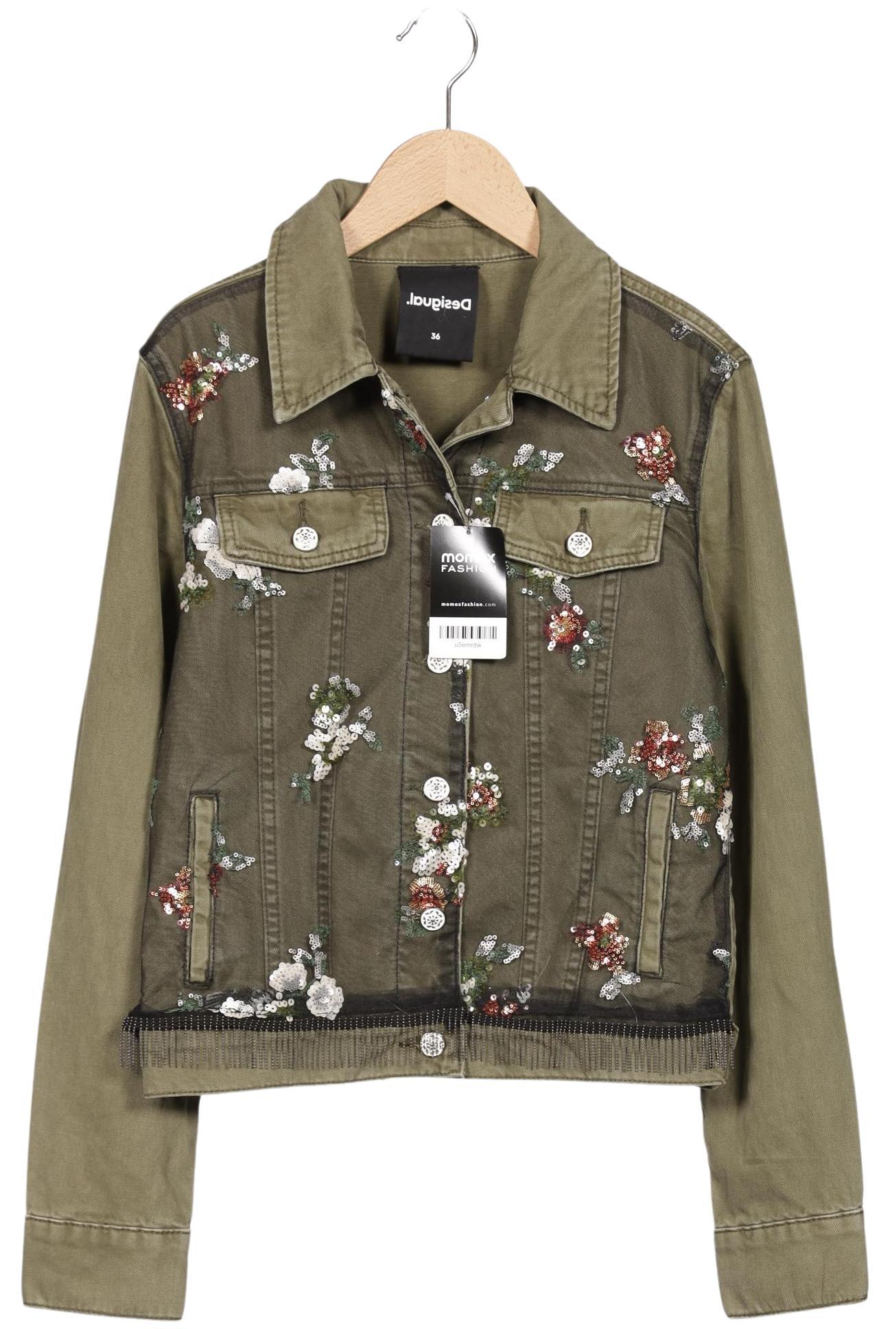 

Desigual Damen Jacke, grün, Gr. 36