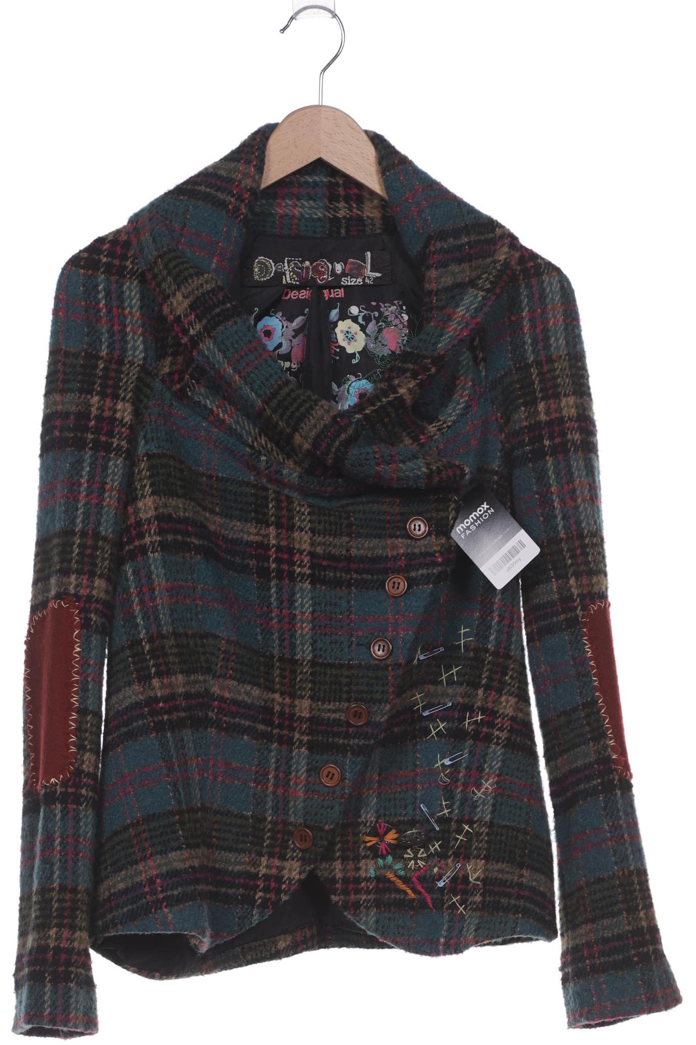 

Desigual Damen Jacke, türkis, Gr. 42