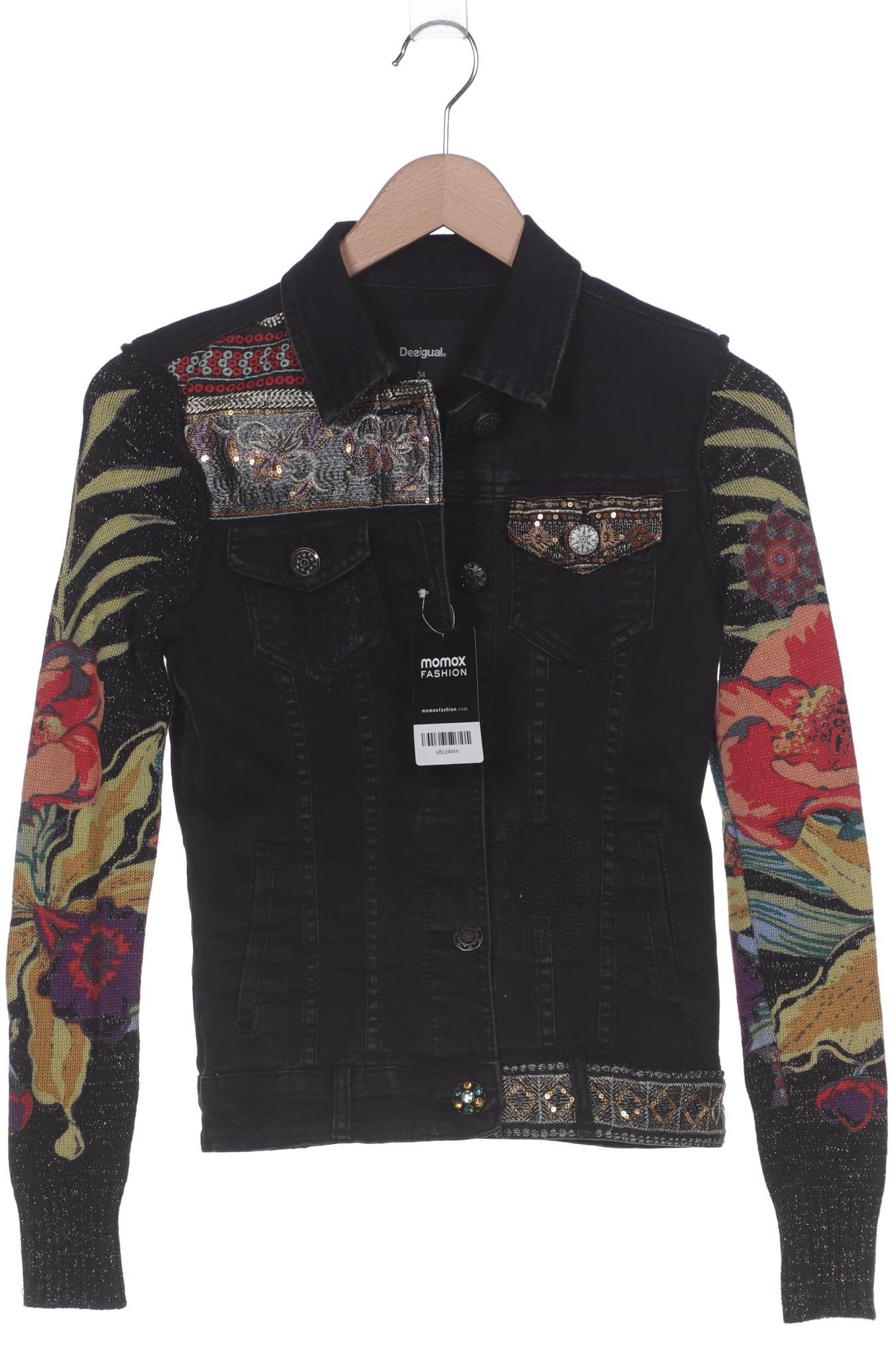 

Desigual Damen Jacke, schwarz, Gr. 34