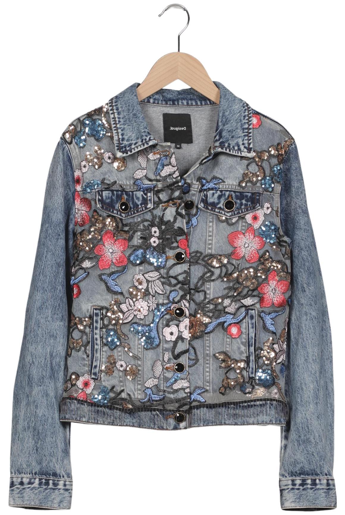 

Desigual Damen Jacke, blau, Gr. 36