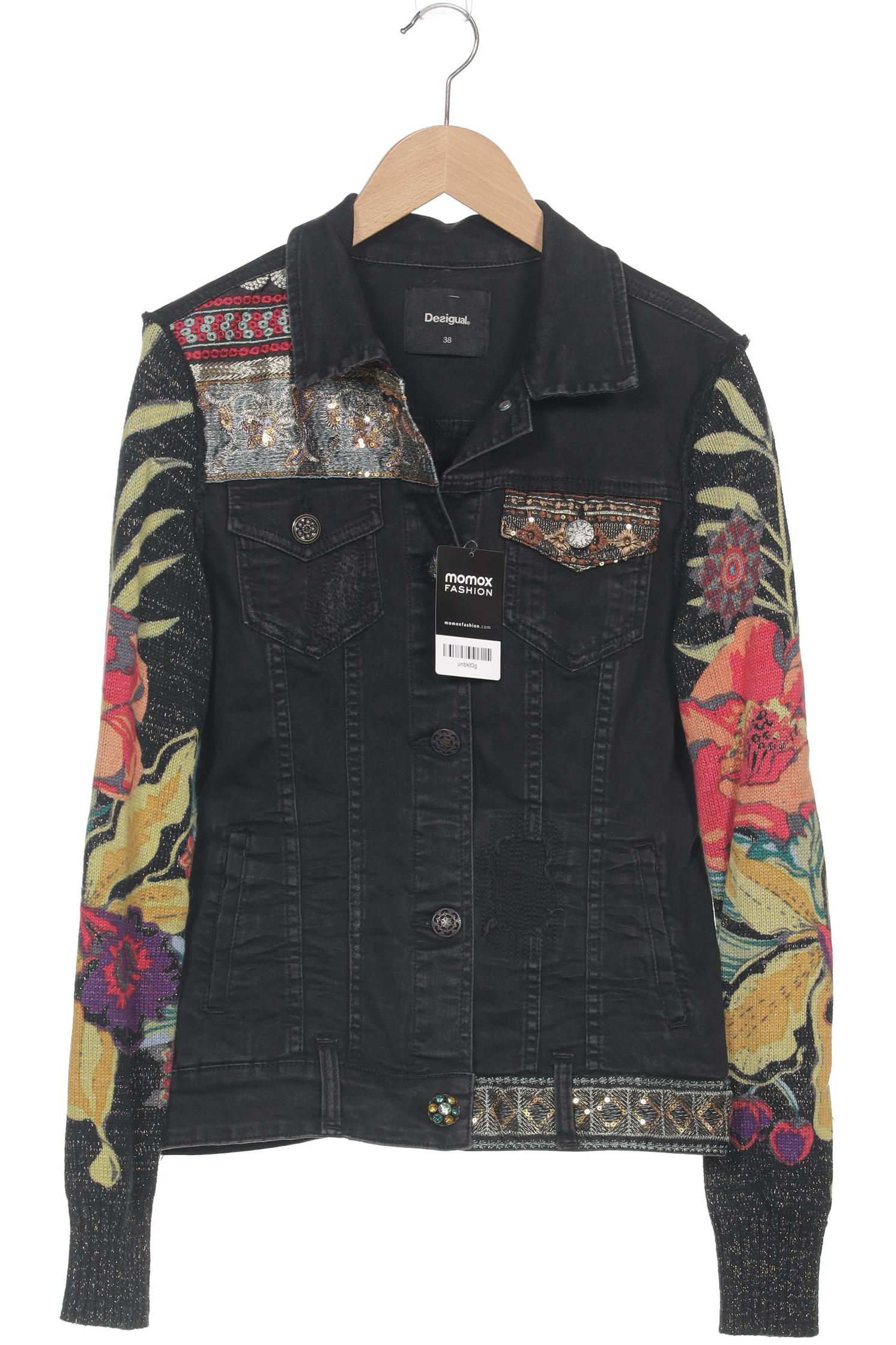 

Desigual Damen Jacke, schwarz, Gr. 38