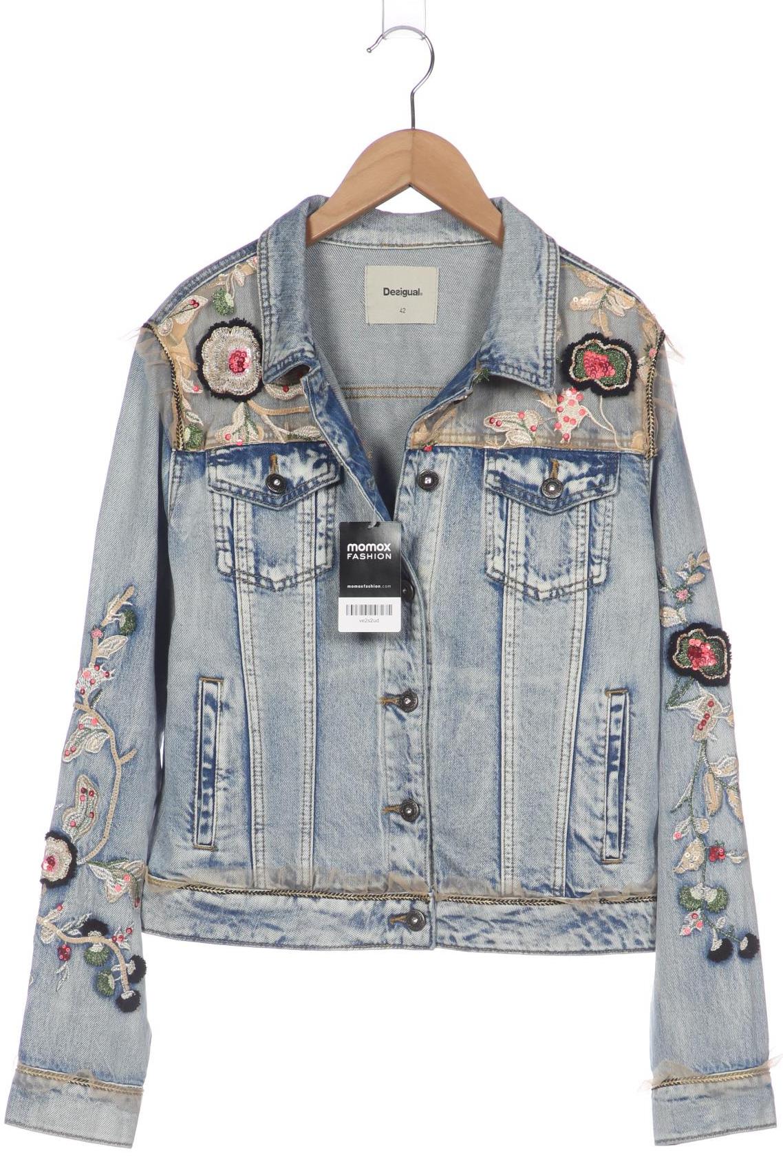 

Desigual Damen Jacke, blau, Gr. 42