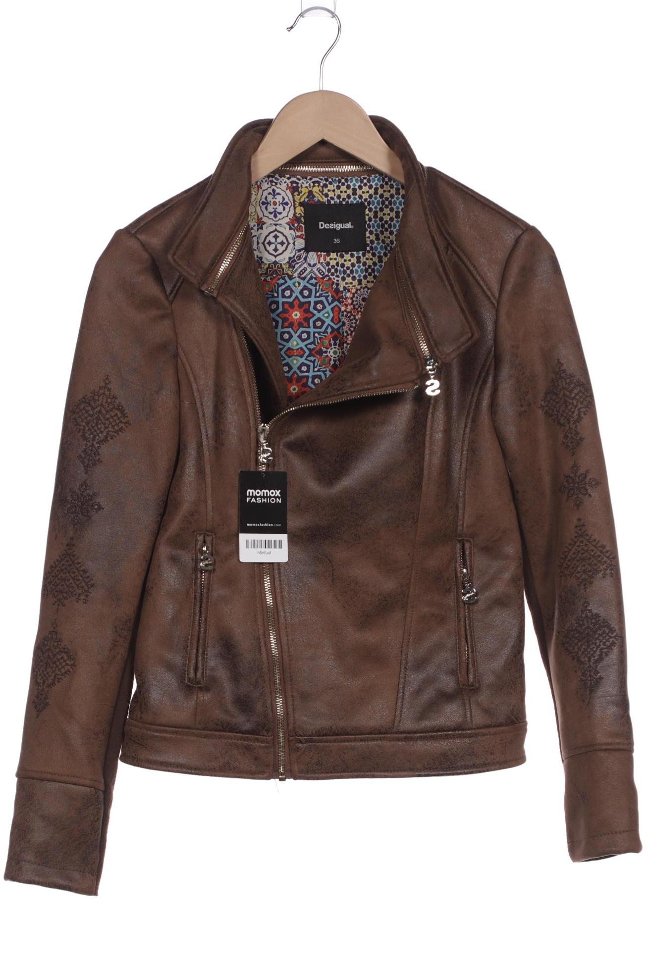 

Desigual Damen Jacke, braun, Gr. 36