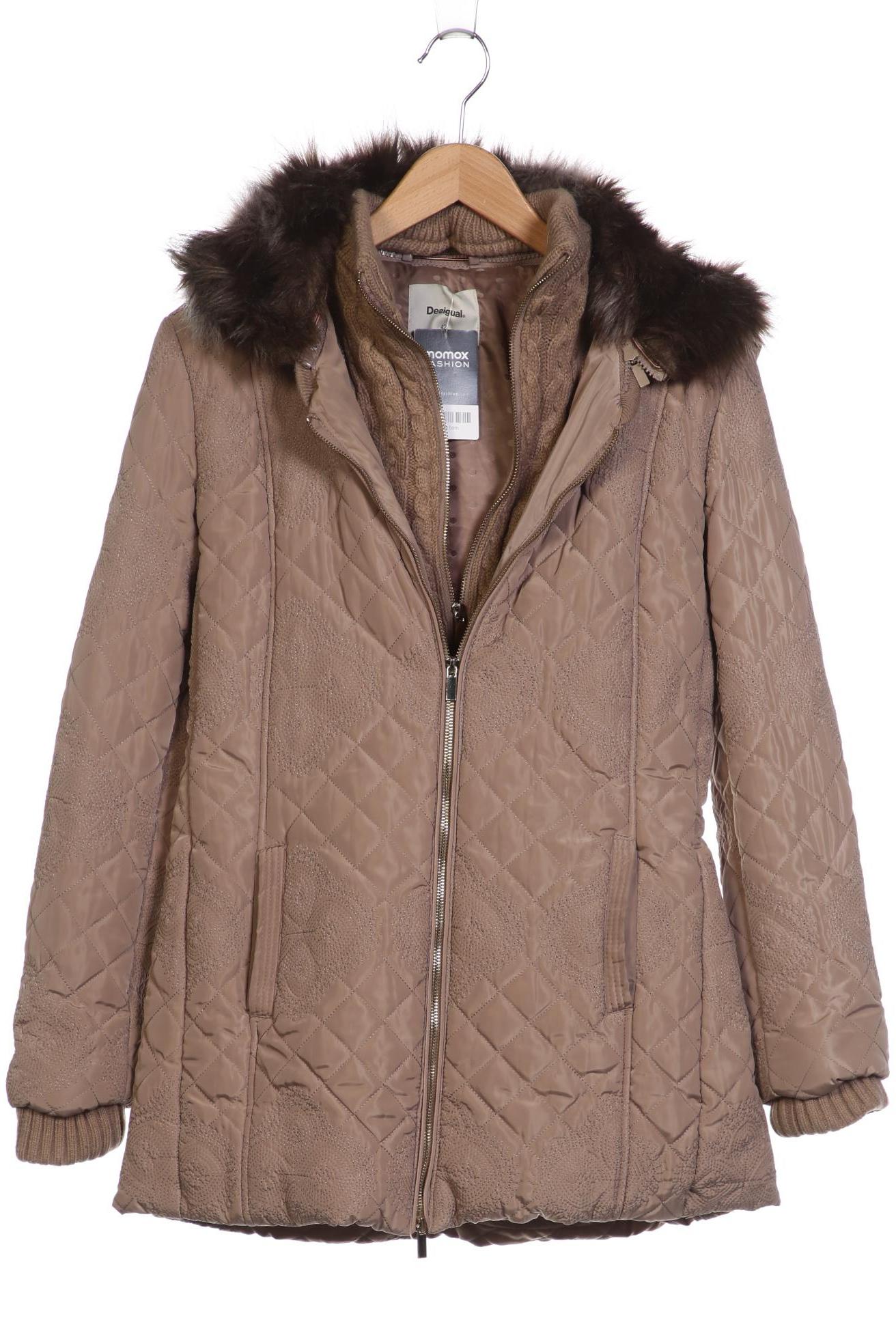 

Desigual Damen Jacke, beige, Gr. 42