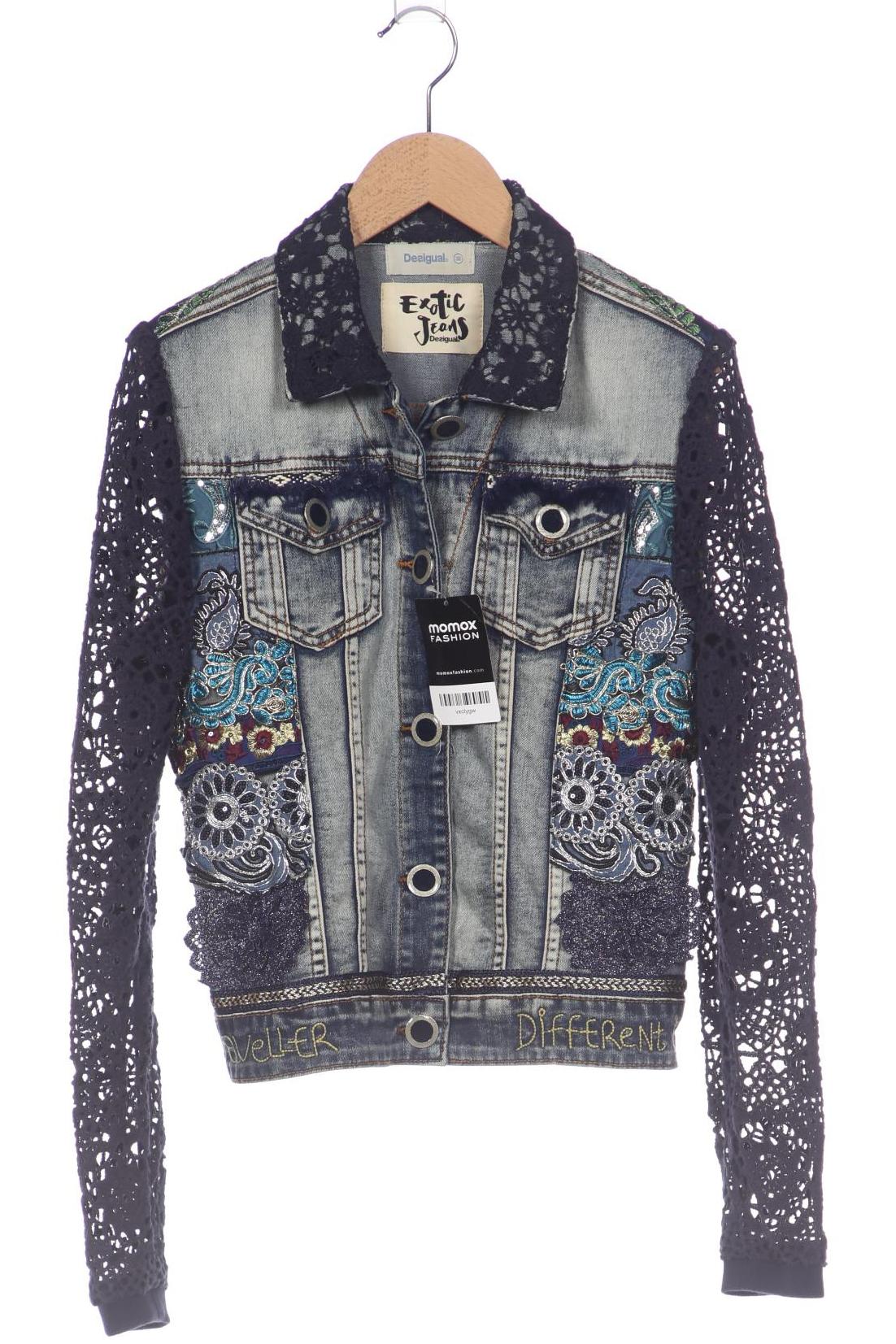 

Desigual Damen Jacke, blau, Gr. 36