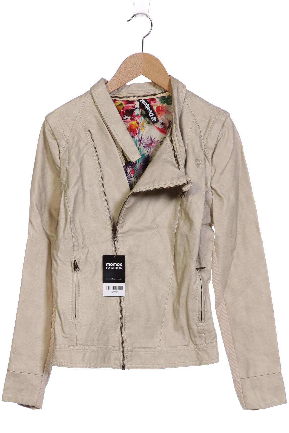 

Desigual Damen Jacke, beige, Gr. 38