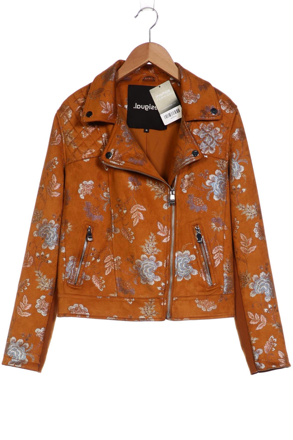 

Desigual Damen Jacke, orange, Gr. 36