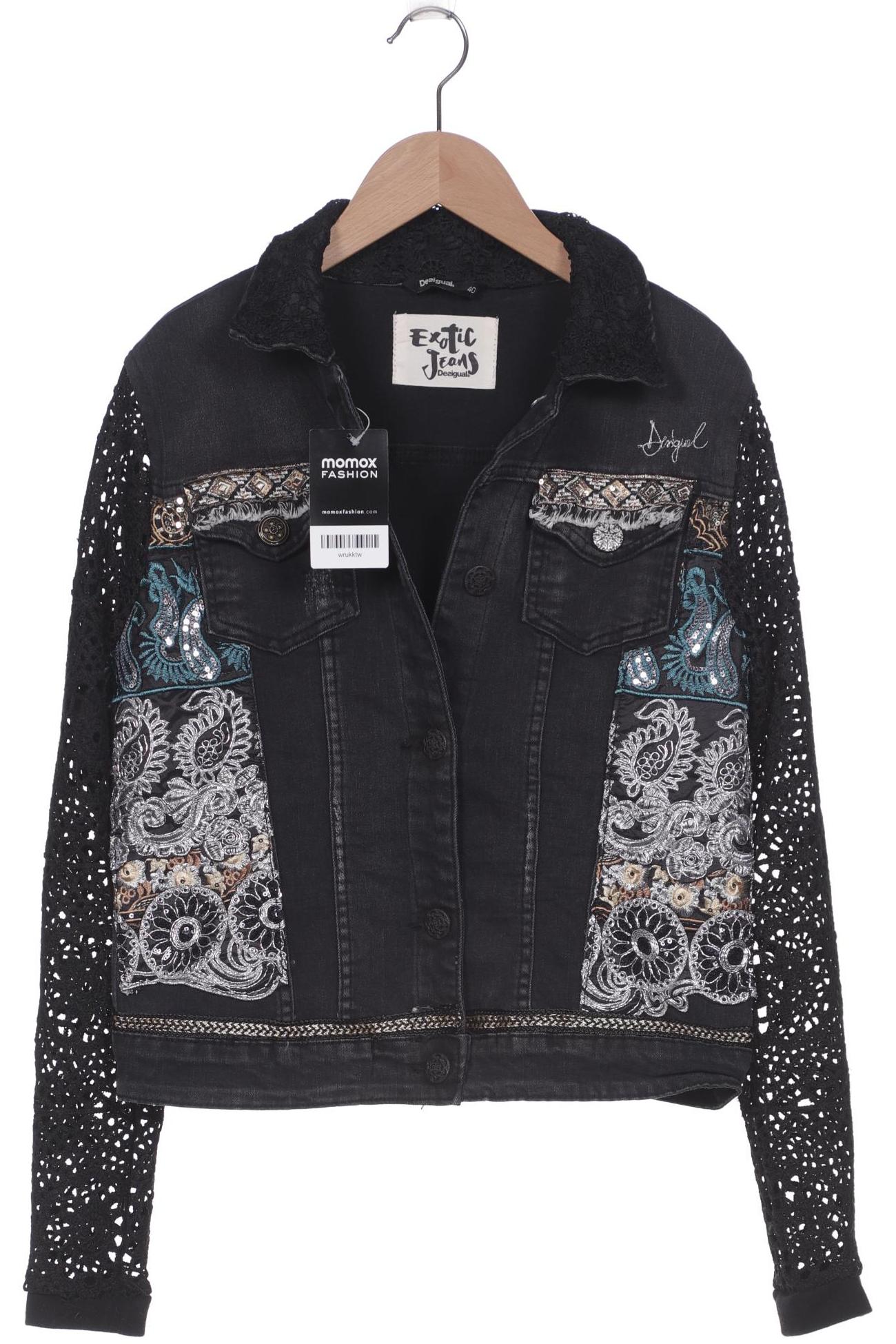 

Desigual Damen Jacke, schwarz