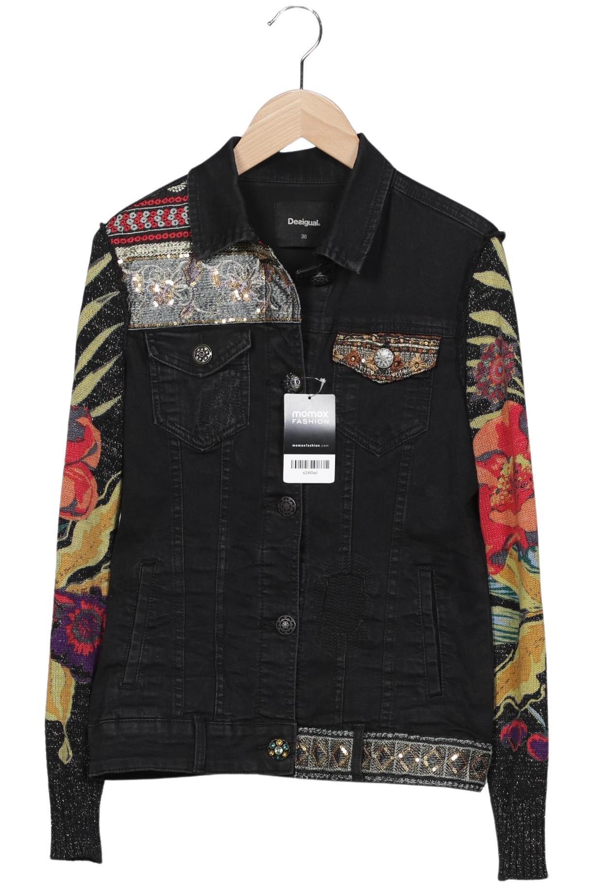 

Desigual Damen Jacke, schwarz, Gr. 36