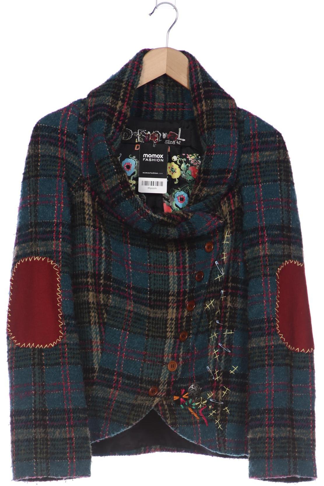 

Desigual Damen Jacke, türkis, Gr. 42