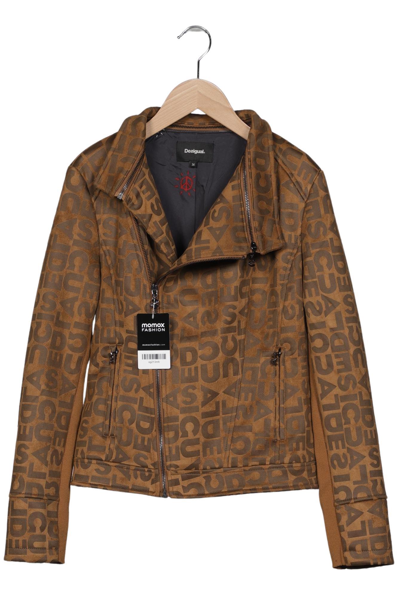 

Desigual Damen Jacke, braun, Gr. 36