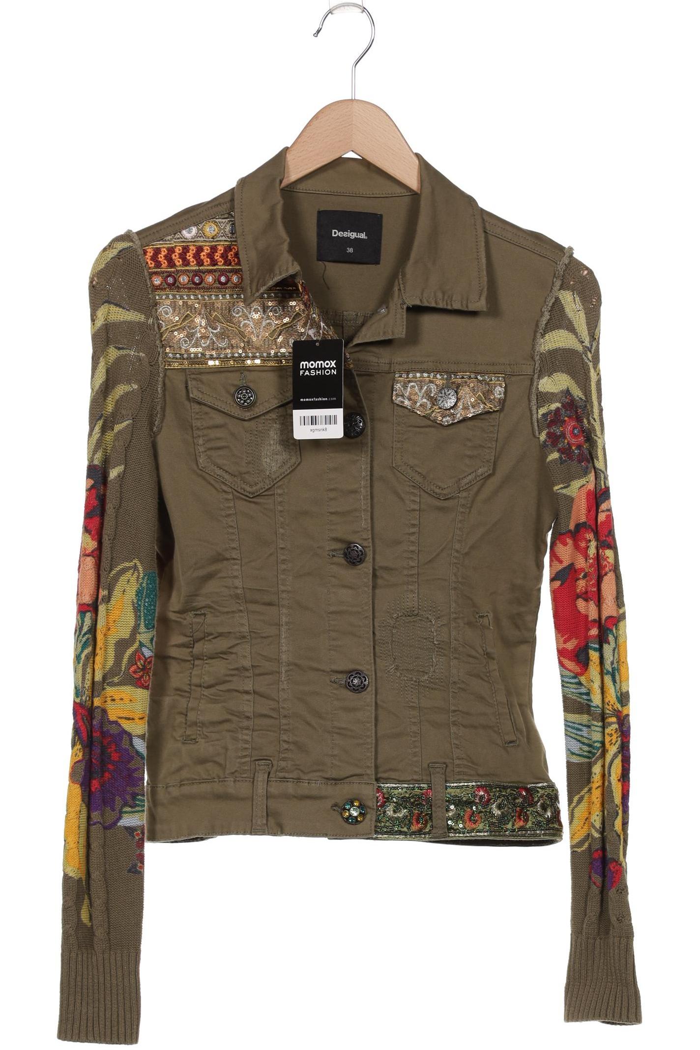

Desigual Damen Jacke, grün, Gr. 38