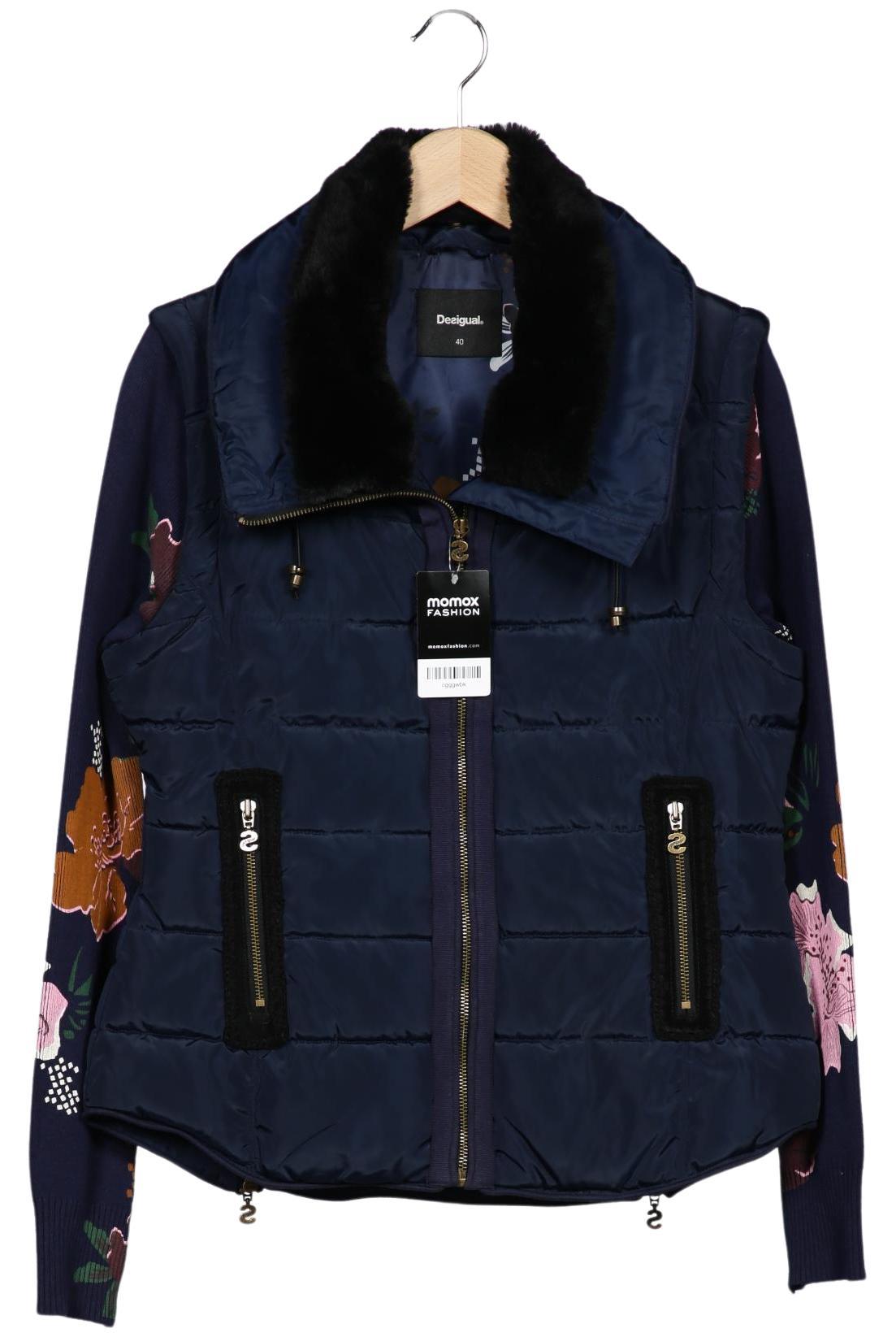 

Desigual Damen Jacke, marineblau, Gr. 40